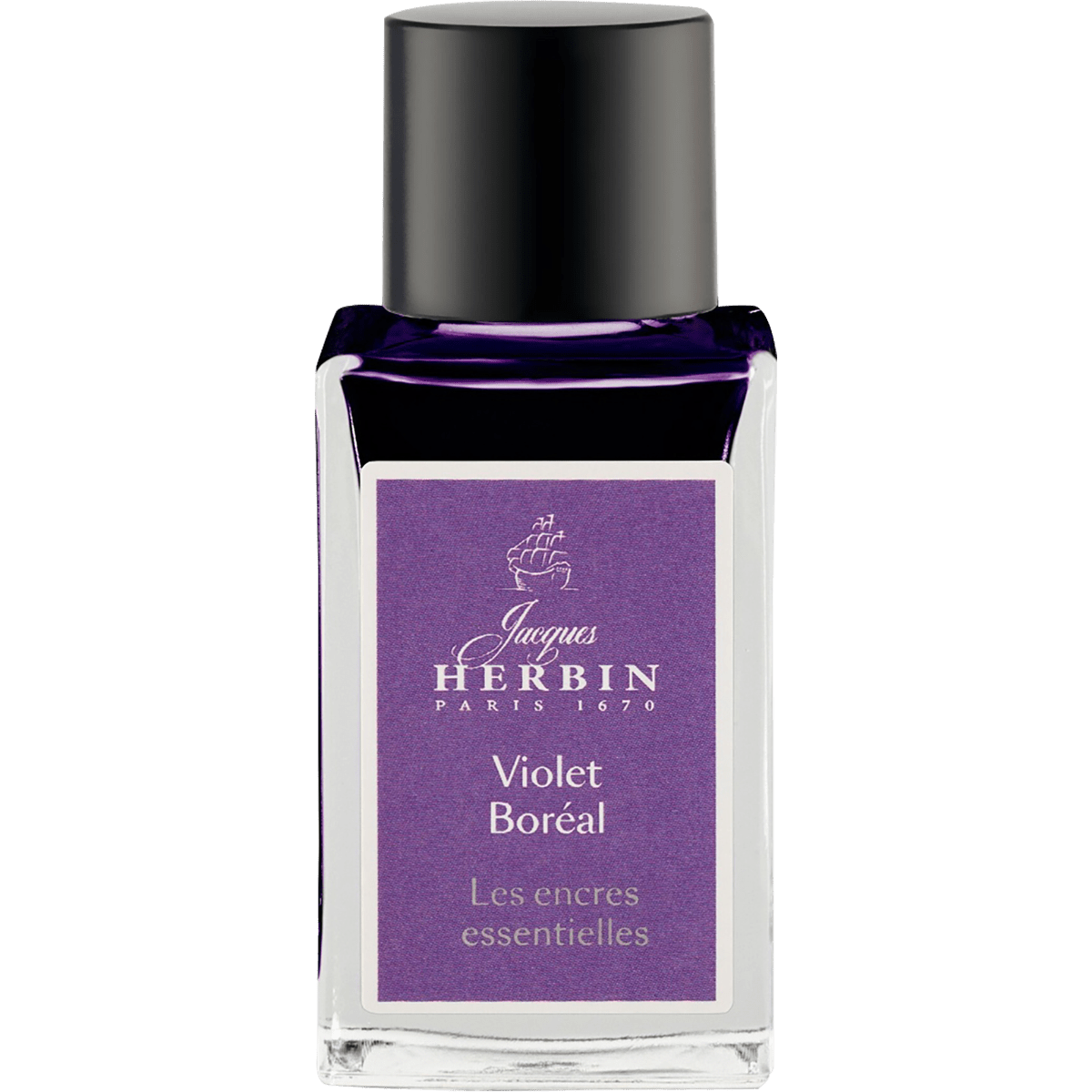 J. Herbin 1798 Essential Bottled Ink - Violet Boreal - 15ml - Pen Boutique Ltd