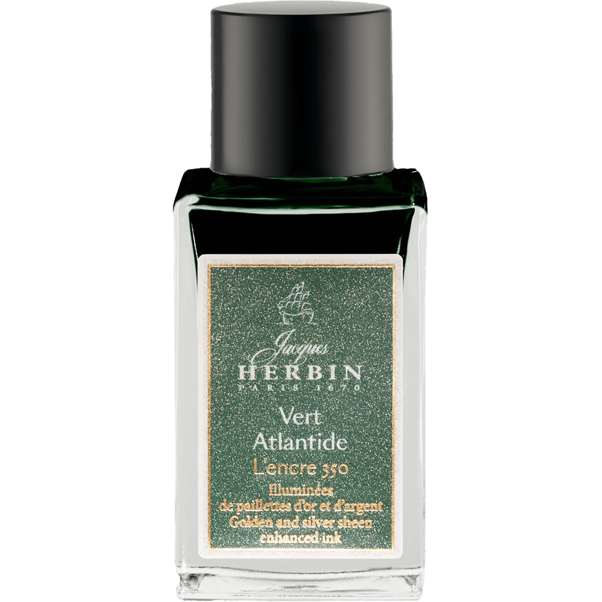 J. Herbin 350 Anniversary Ink - Vert Atlantide - 15ml - Pen Boutique Ltd