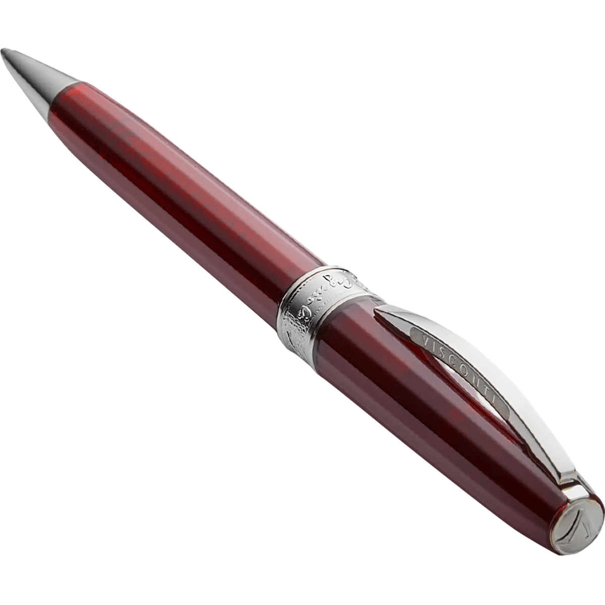 Visconti Michelangelo Ballpoint Pen - Red - Pen Boutique Ltd