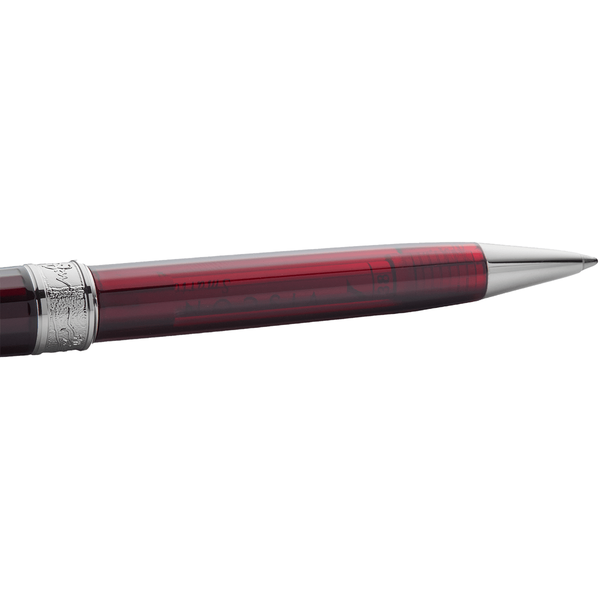 Visconti Michelangelo Ballpoint Pen - Red - Pen Boutique Ltd