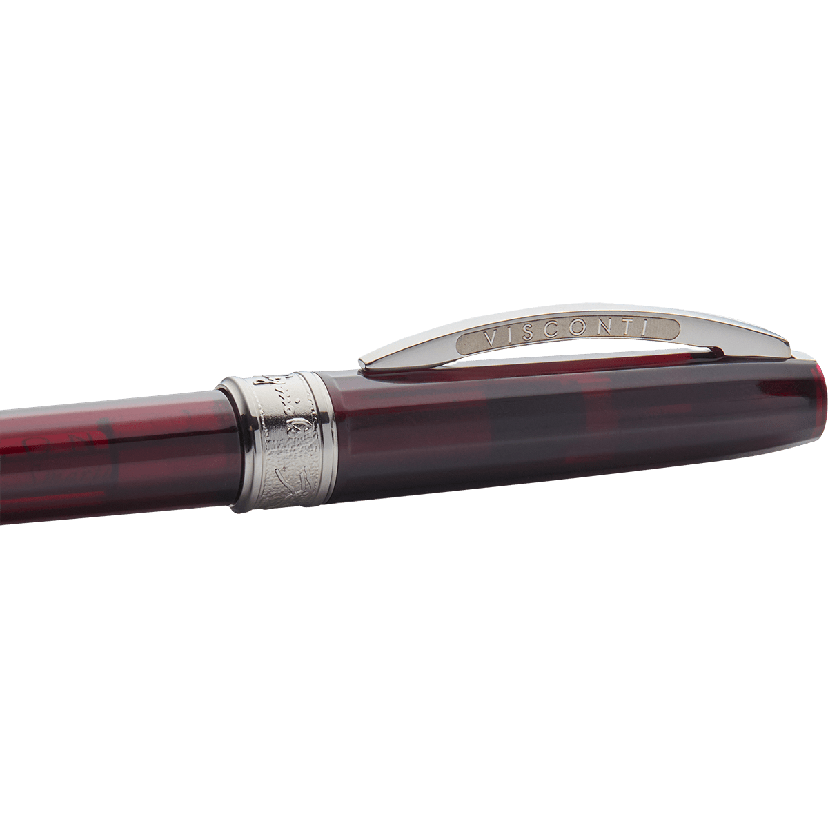 Visconti Michelangelo Ballpoint Pen - Red - Pen Boutique Ltd