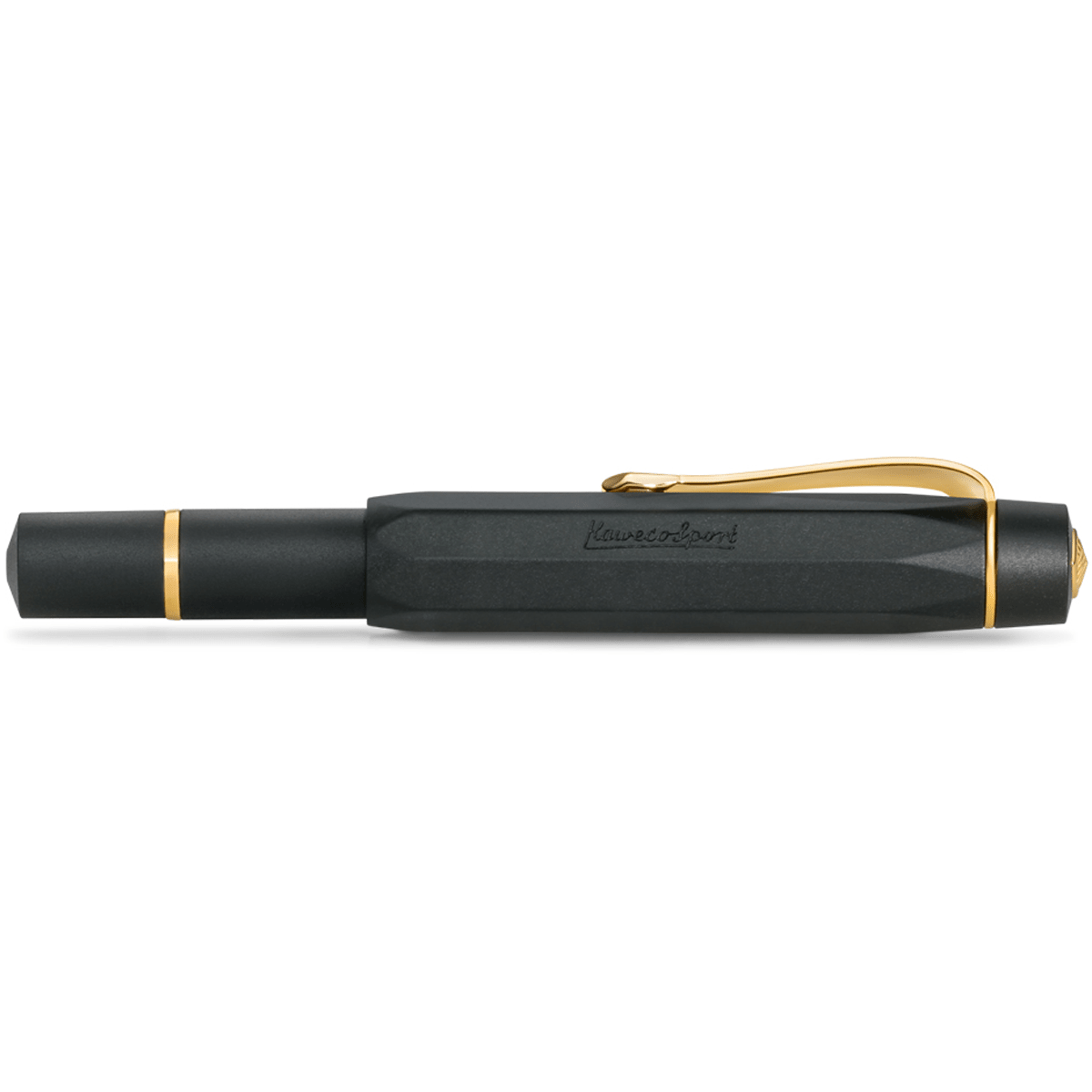 Kaweco Sport Piston FIller Fountain Pen - Solo Black - Pen Boutique Ltd