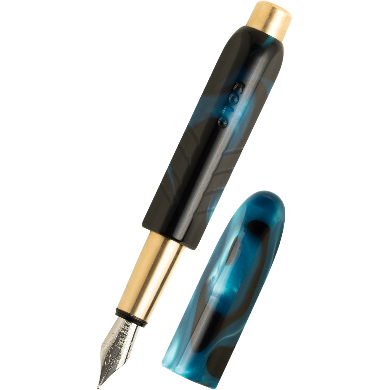 Kolo Tino Fountain Pen - Acrylic Deep Ocean (Limited Edition) - Pen Boutique Ltd