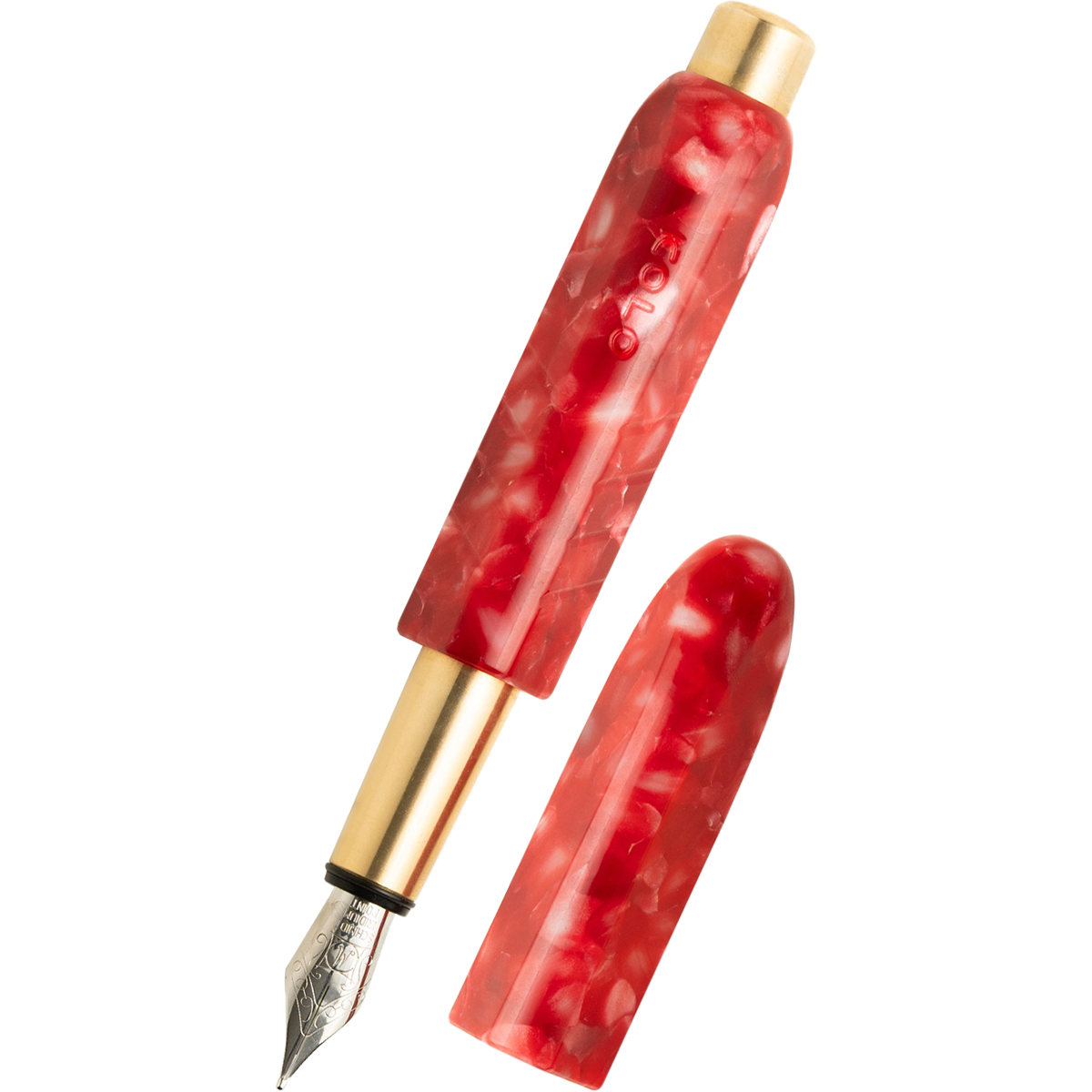 Kolo Tino Fountain Pen - Acrylic Rock Candy (Limited Edition)-Pen Boutique Ltd