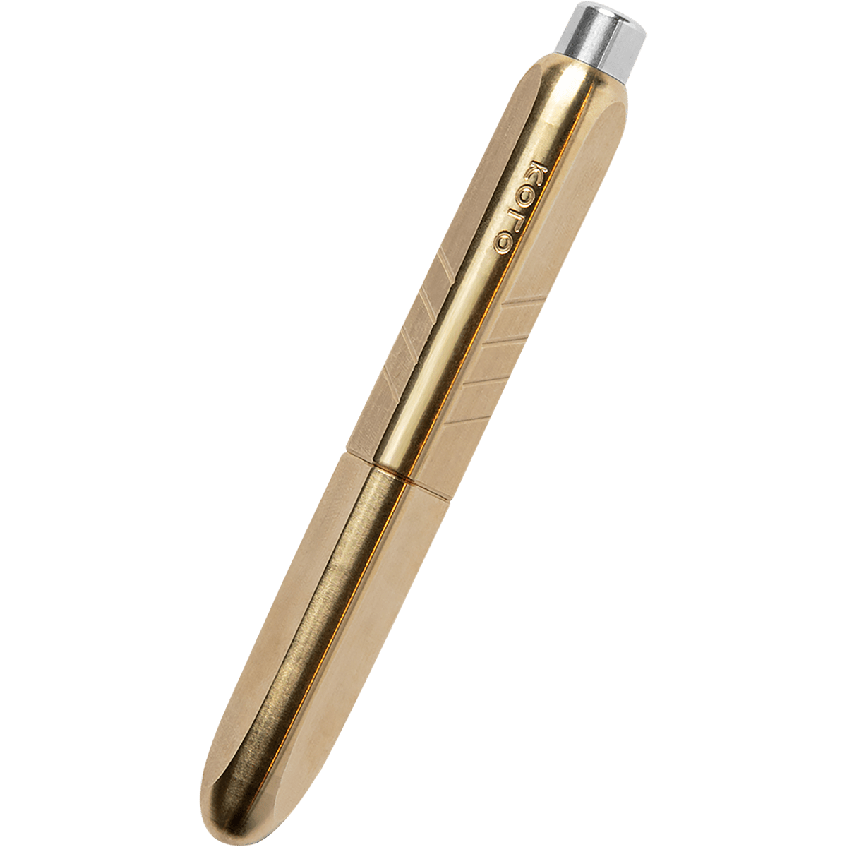 Kolo Tino Fountain Pen - Raw Brass - Pen Boutique Ltd
