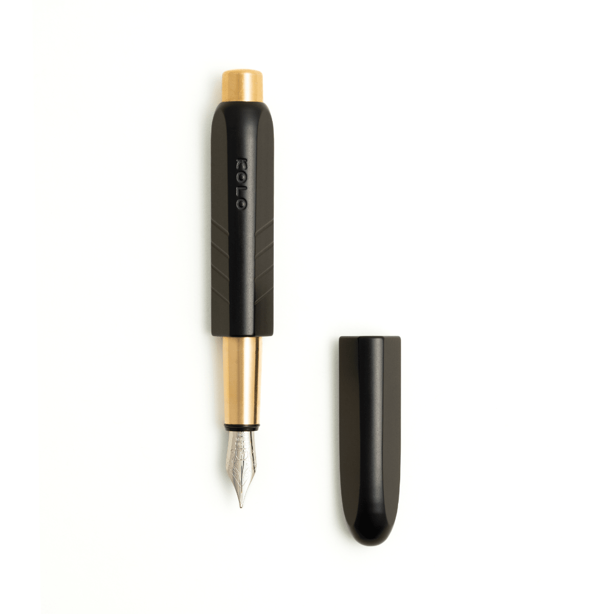 Kolo Tino Fountain Pen - Anodized Aluminum Noir - Pen Boutique Ltd