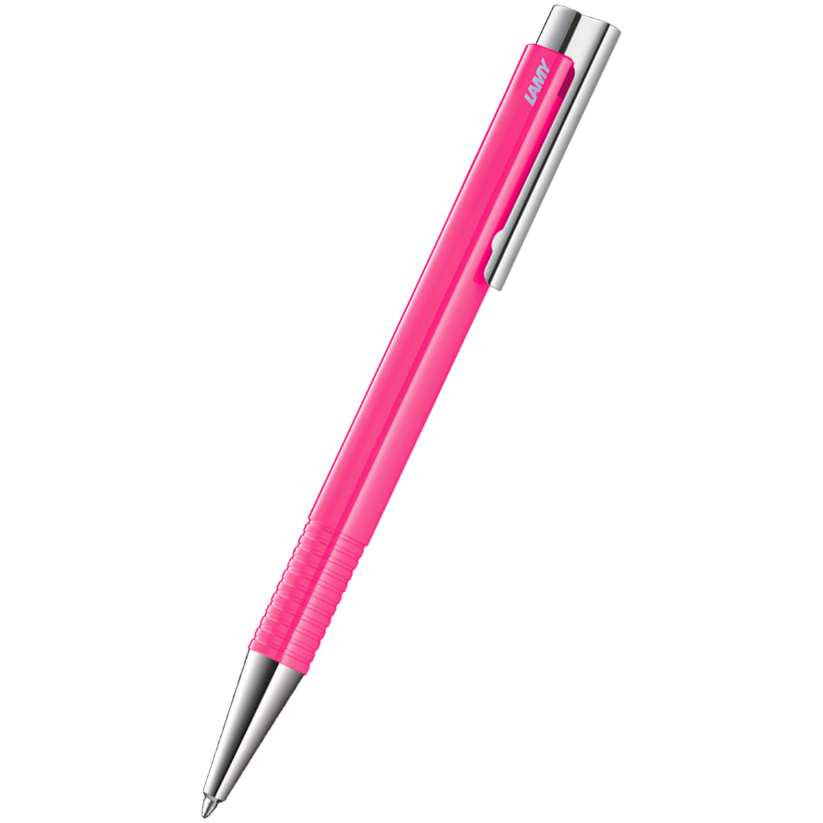Lamy Logo M+ Ballpoint Pen - Neon Pink - Special Edition - Pen Boutique Ltd