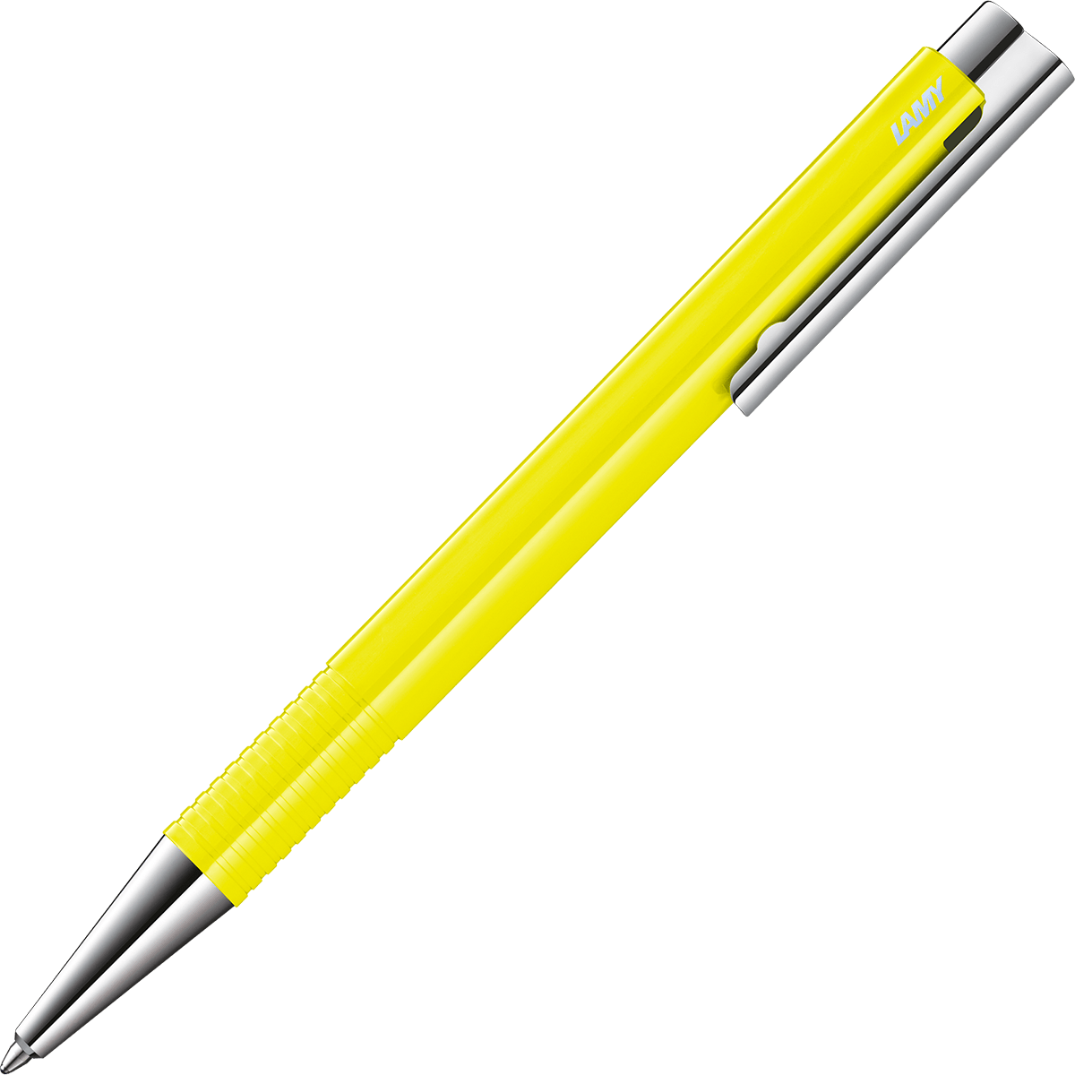 Lamy Logo M+ Ballpoint Pen - Neon Yellow - Special Edition-Pen Boutique Ltd