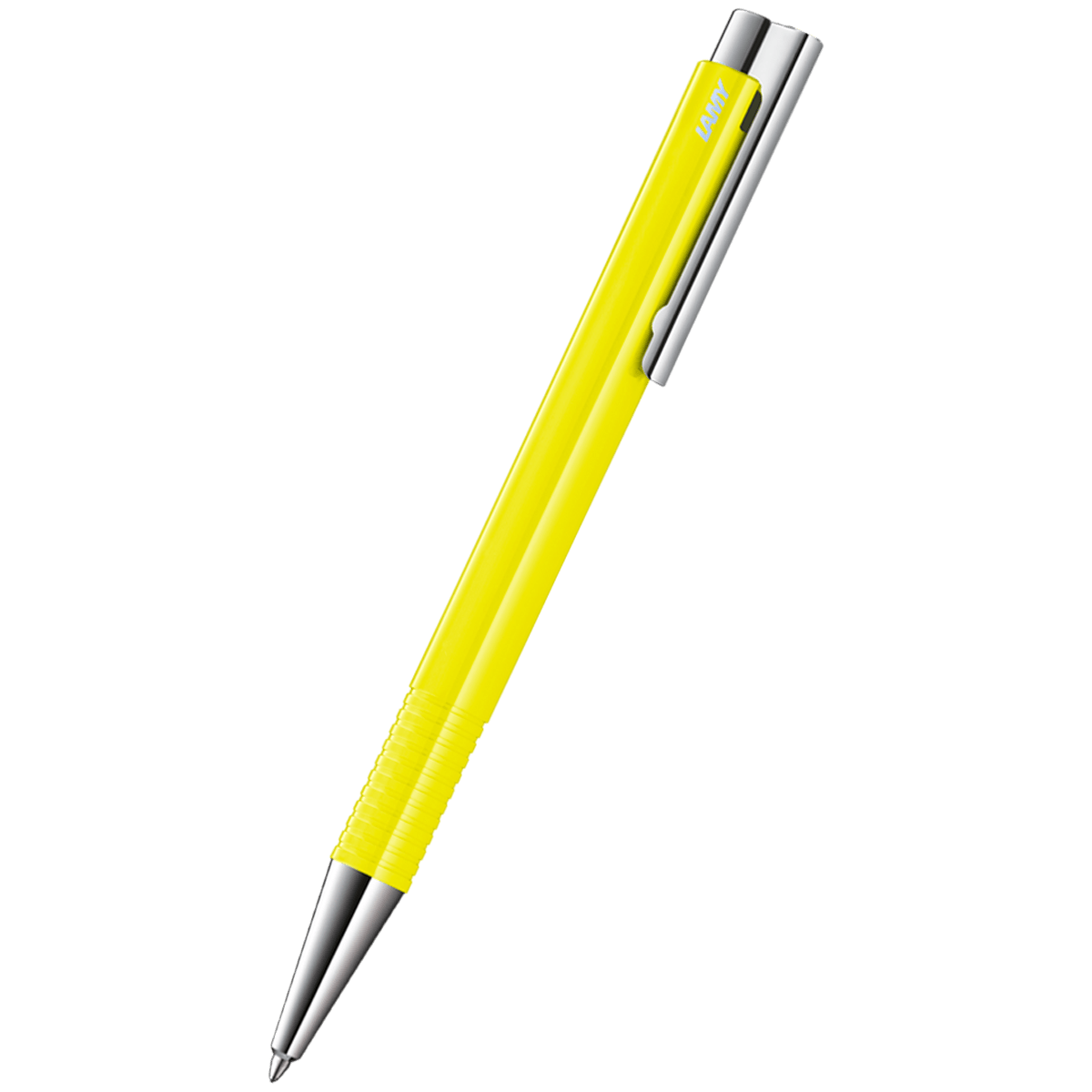 Lamy Logo M+ Ballpoint Pen - Neon Yellow - Special Edition - Pen Boutique Ltd