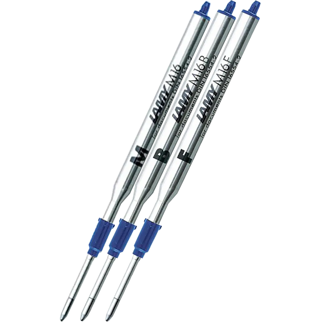Lamy M16 Ballpoint Refill - Blue-Pen Boutique Ltd