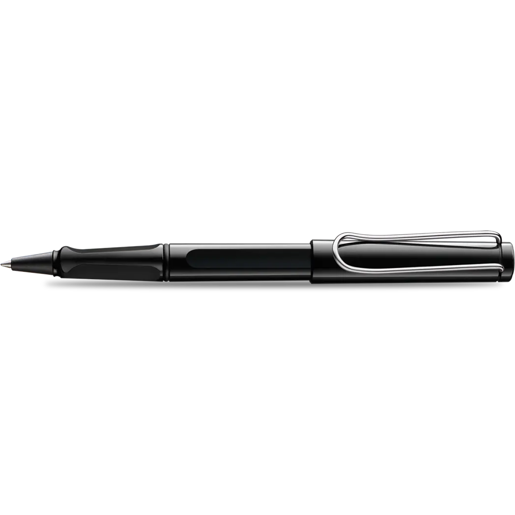 Lamy Safari Shiny Black Rollerball Pen - Pen Boutique Ltd