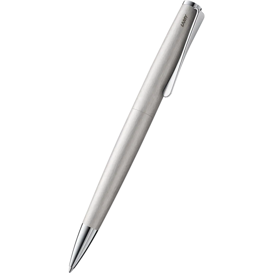 Lamy Studio Brushed Stainless Steel Ballpoint Pen - Pen Boutique Ltd