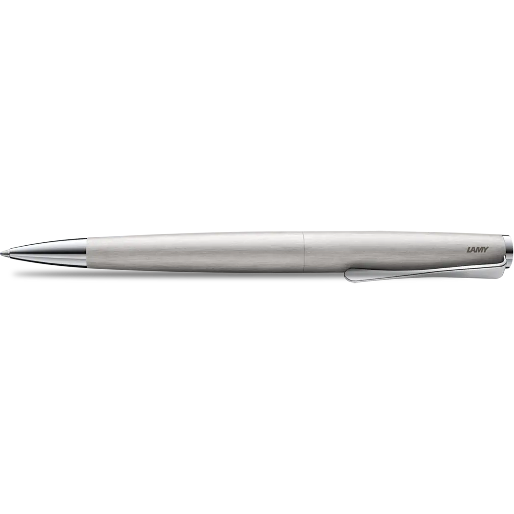 Lamy Studio Brushed Stainless Steel Ballpoint Pen - Pen Boutique Ltd