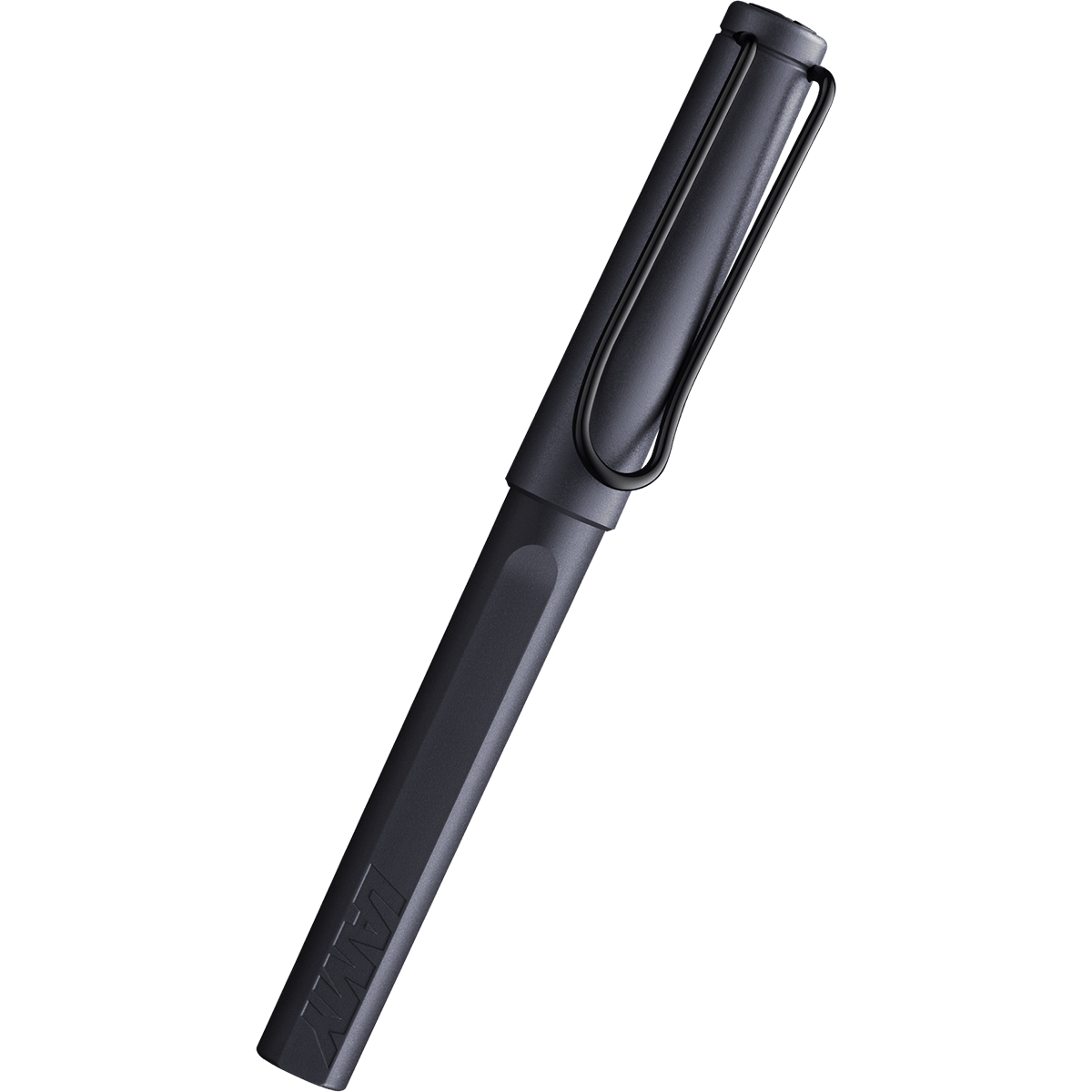 Lamy Safari Fountain Pen - Steel Black - Pen Boutique Ltd