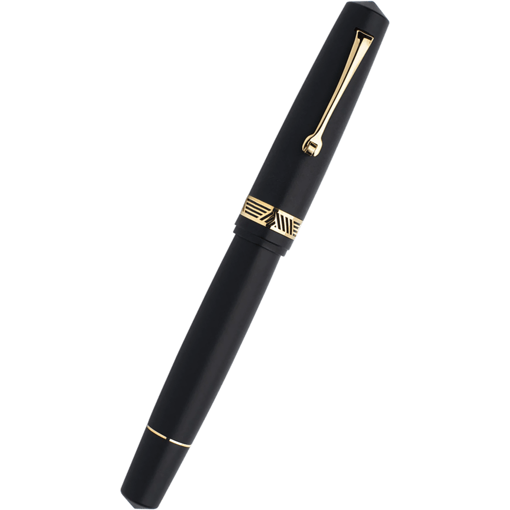 Leonardo Momento Magico Fountain Pen - Black Matte - Steel Nib - Pen Boutique Ltd