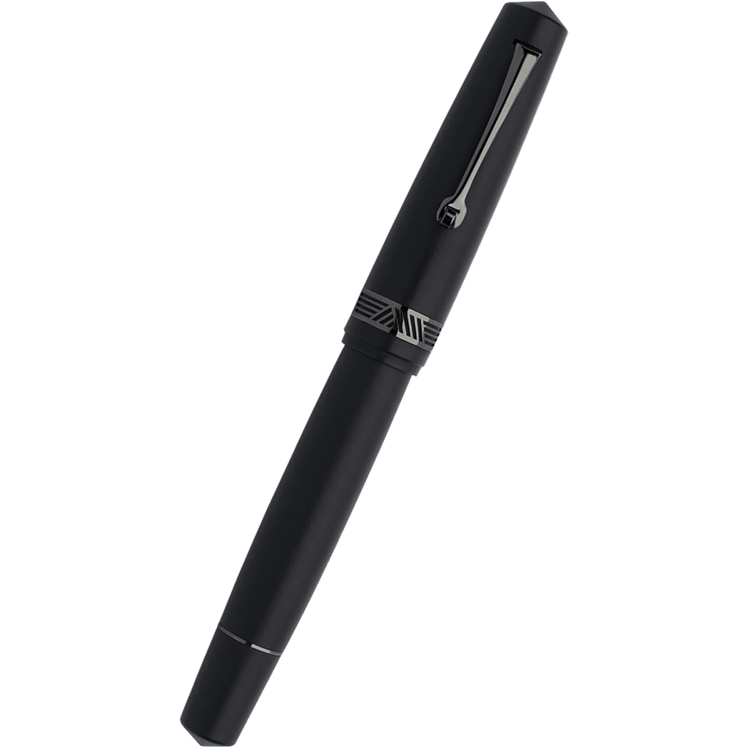 Leonardo Momento Magico Fountain Pen - Black Matte - Steel Nib - Pen Boutique Ltd
