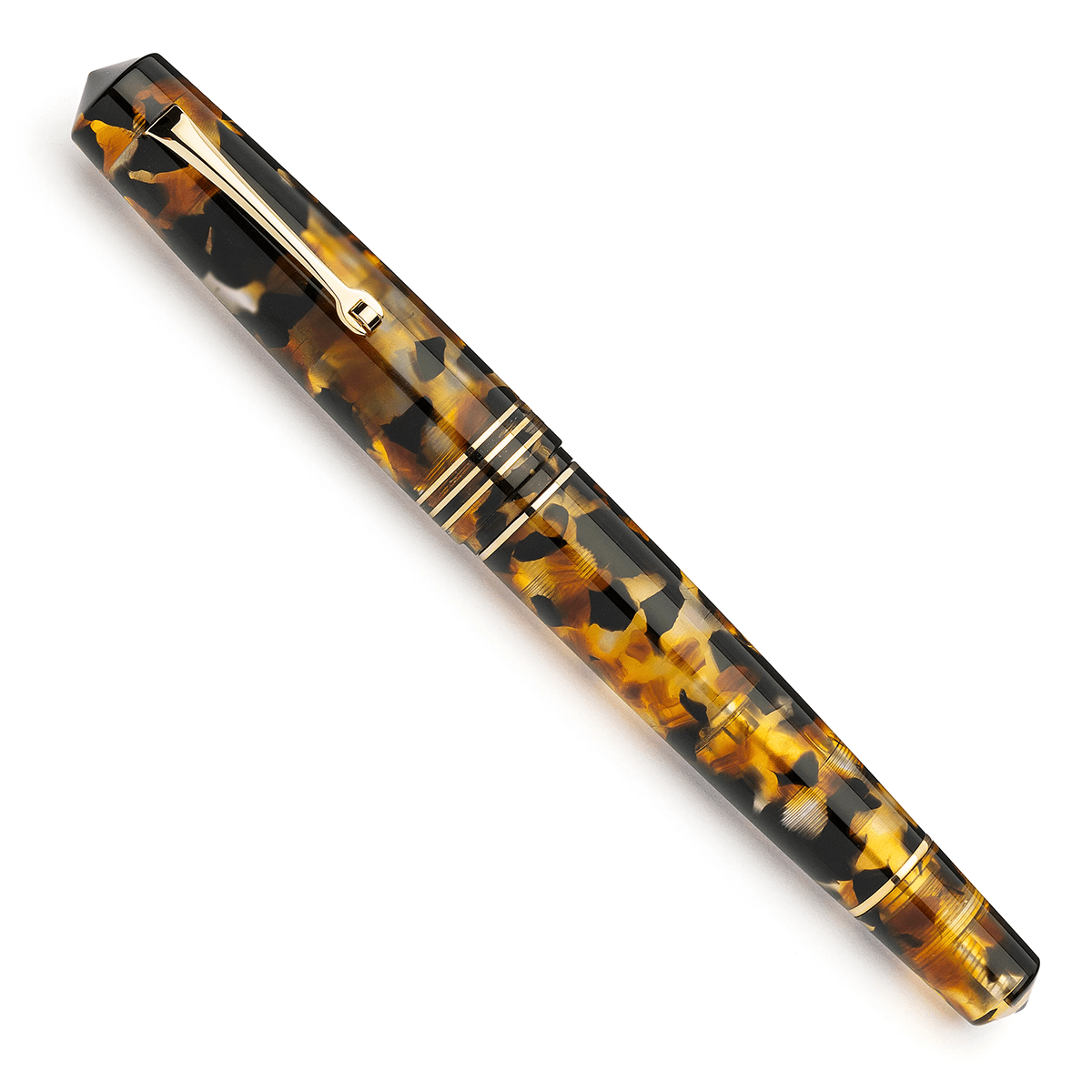 Leonardo Momento Zero Grande 2.0 Fountain Pen - Sottobosco - Gold Trim (Limited Edition) - Pen Boutique Ltd