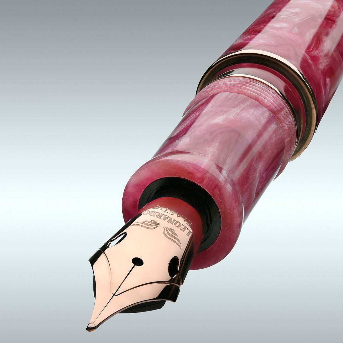 Leonardo Momento Zero Grande 2.0 Fountain Pen - The Power of Flower - Sakura - Rose Gold Trim (Limited Edition) - Pen Boutique Ltd