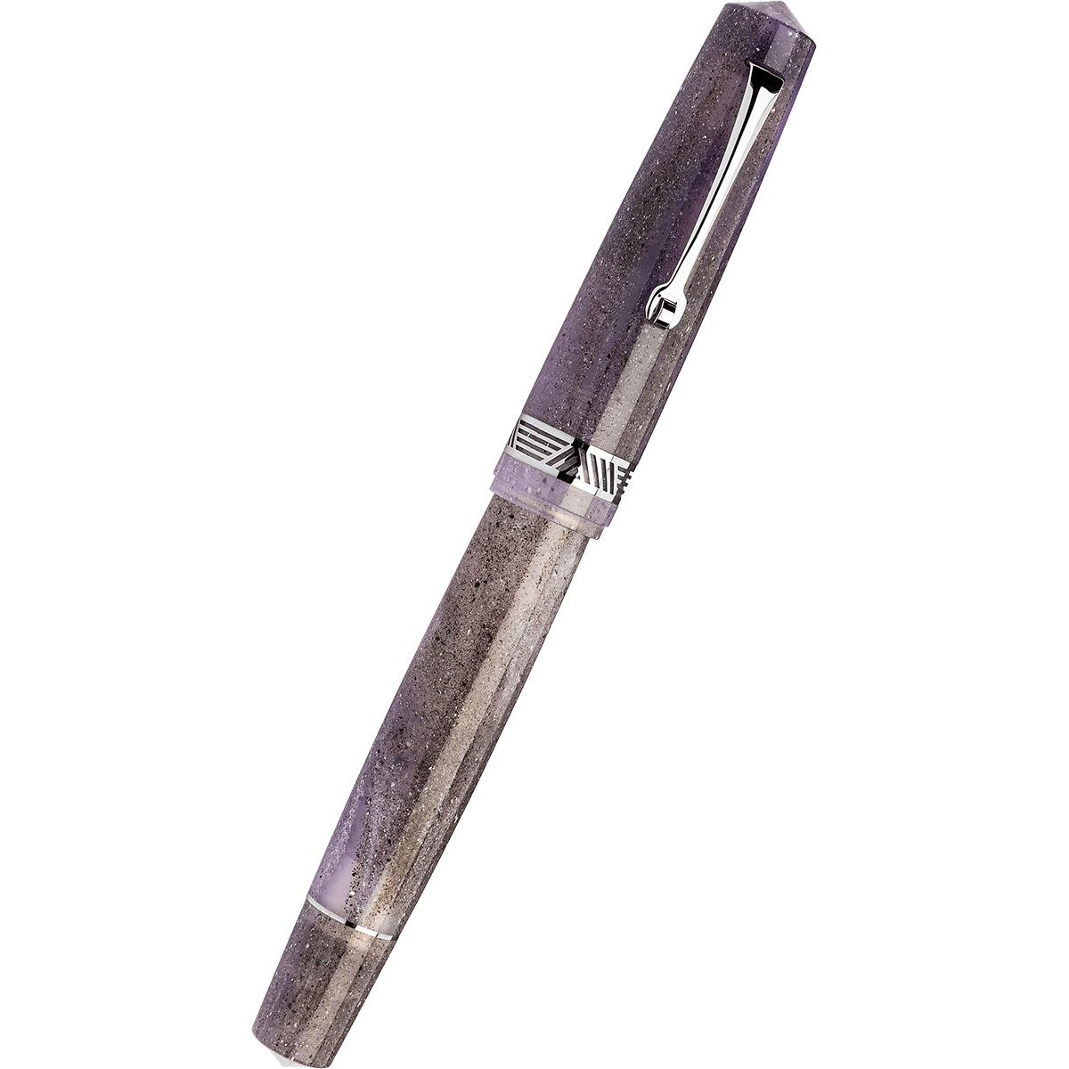 Leonardo Momento Magico Fountain Pen - Amethyst - Steel Nib - Pen Boutique Ltd