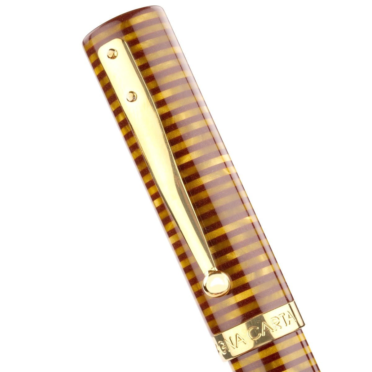 Magna Carta Mag 600 True Flex Fountain Pen - Bumblebee 14k gold nib - Pen Boutique Exclusive ( w/Free Yak Leather Pen Case) - Pen Boutique Ltd