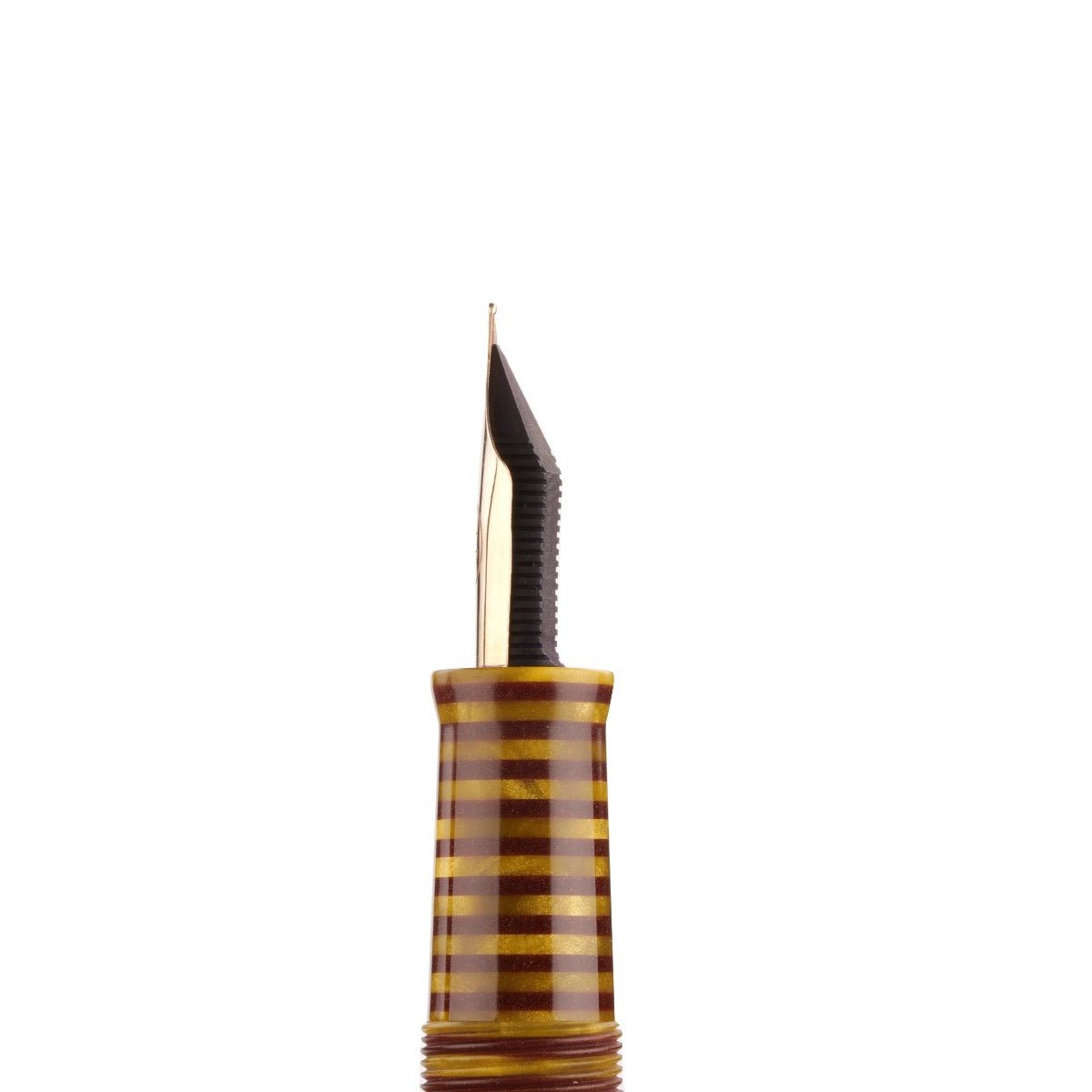 Magna Carta Mag 600 True Flex Fountain Pen - Bumblebee 14k gold nib - Pen Boutique Exclusive ( w/Free Yak Leather Pen Case) - Pen Boutique Ltd