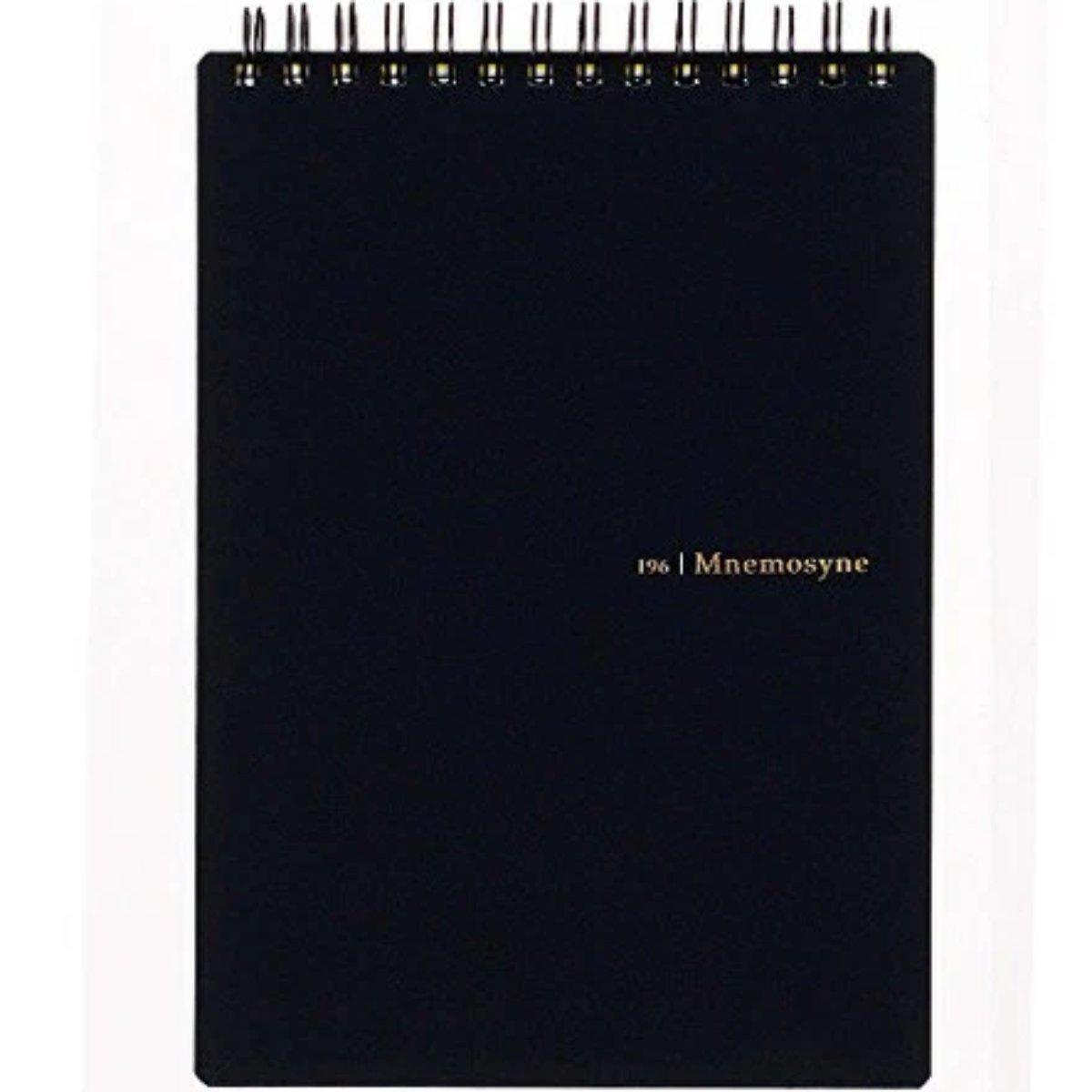 Maruman Mnemosyne Notebook - Black - Lined - B6
