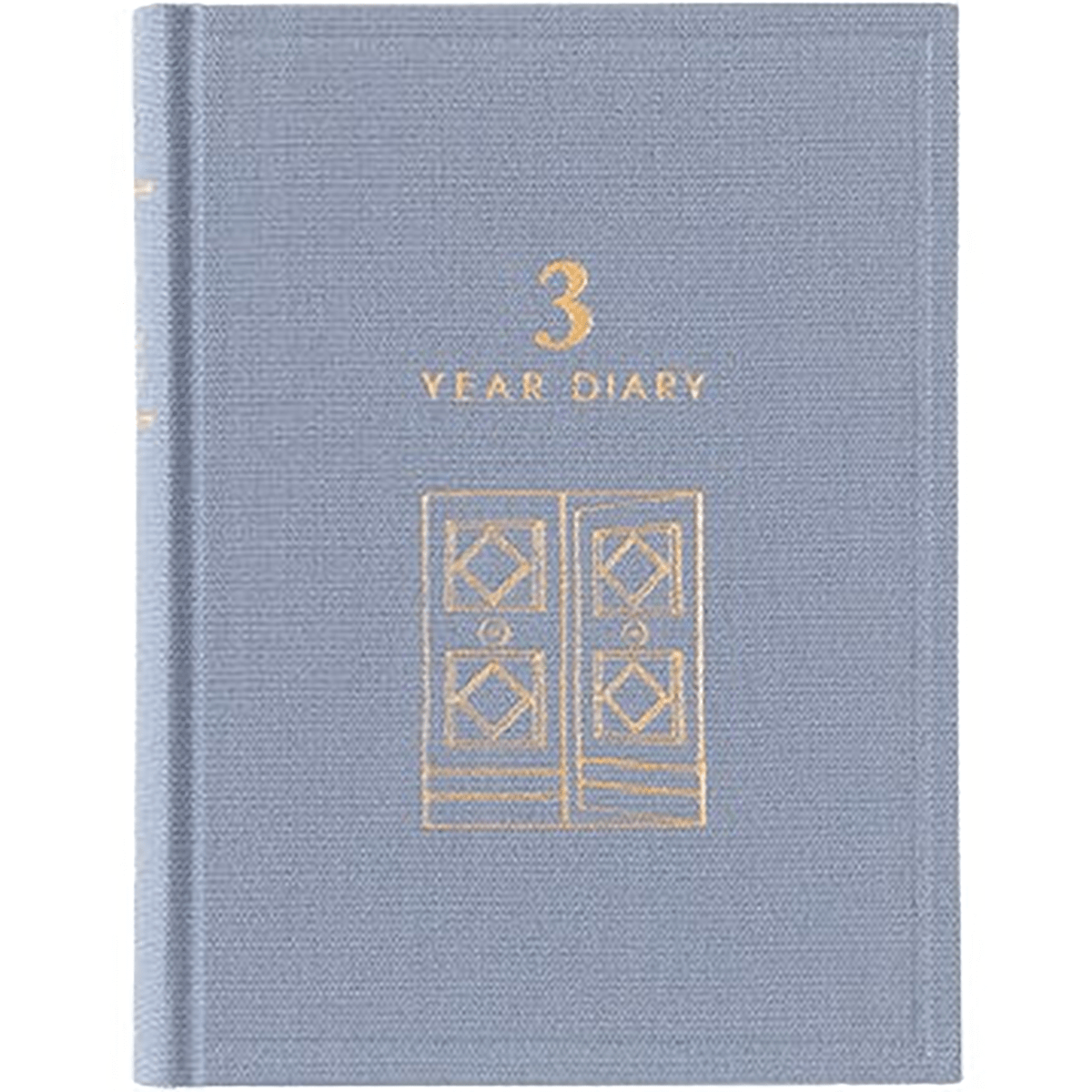 Midori 3 Years Gate Diary - Blue - Purple - Mini - Pen Boutique Ltd