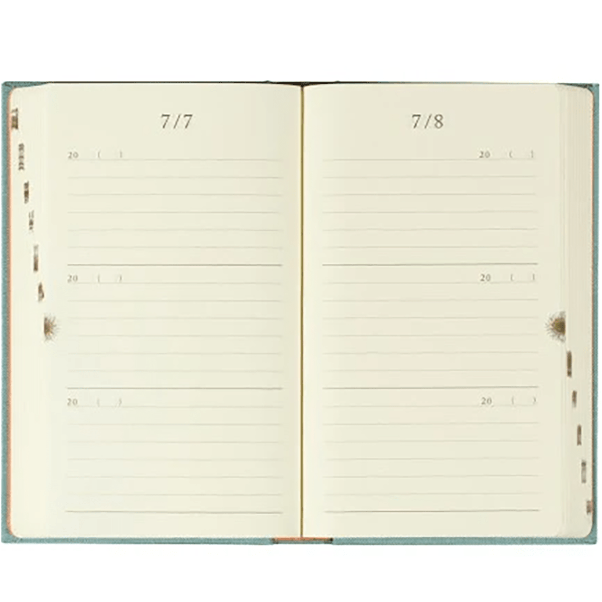 Midori 3 Years Gate Diary - Light Blue - Pen Boutique Ltd