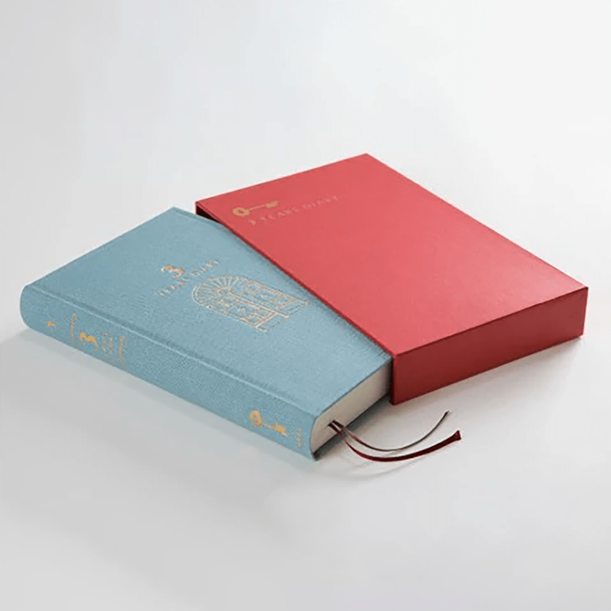 Midori 3 Years Gate Diary - Light Blue - Pen Boutique Ltd
