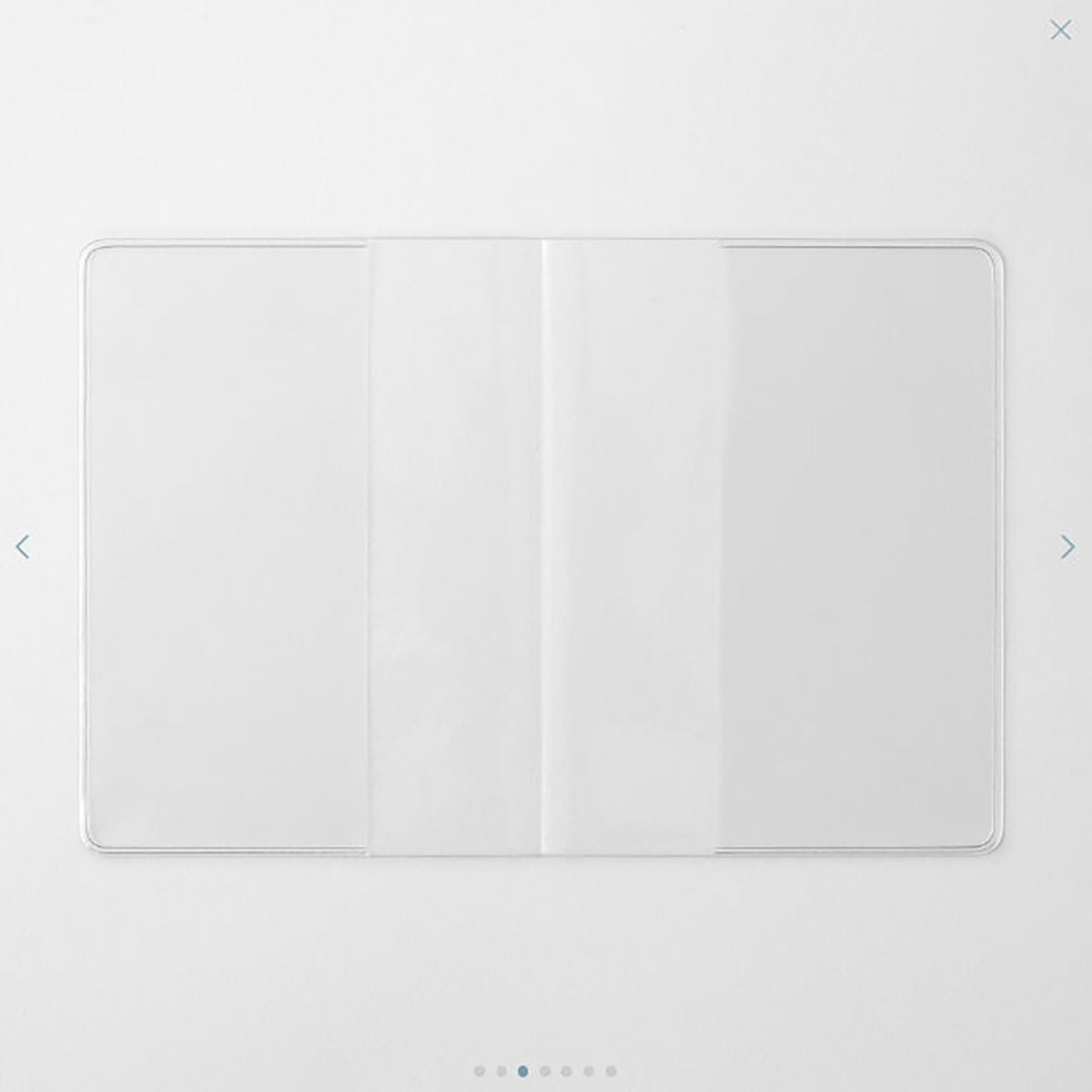 Midori MD Notebook Cover - Clear - A7 - Pen Boutique Ltd