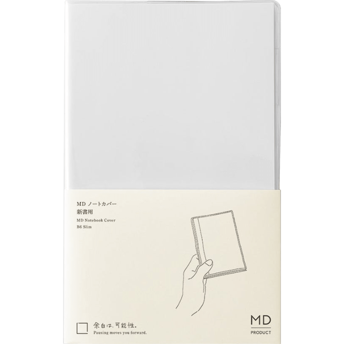 Midori MD Notebook Cover – Slim Clear – B6 - Pen Boutique Ltd