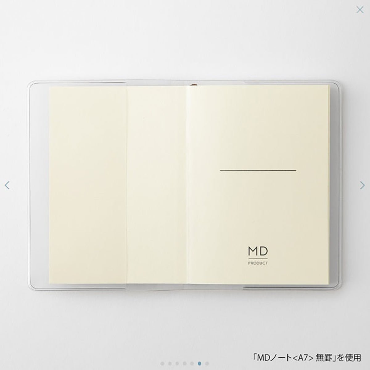 Midori MD Notebook Cover – Slim Clear – B6 - Pen Boutique Ltd