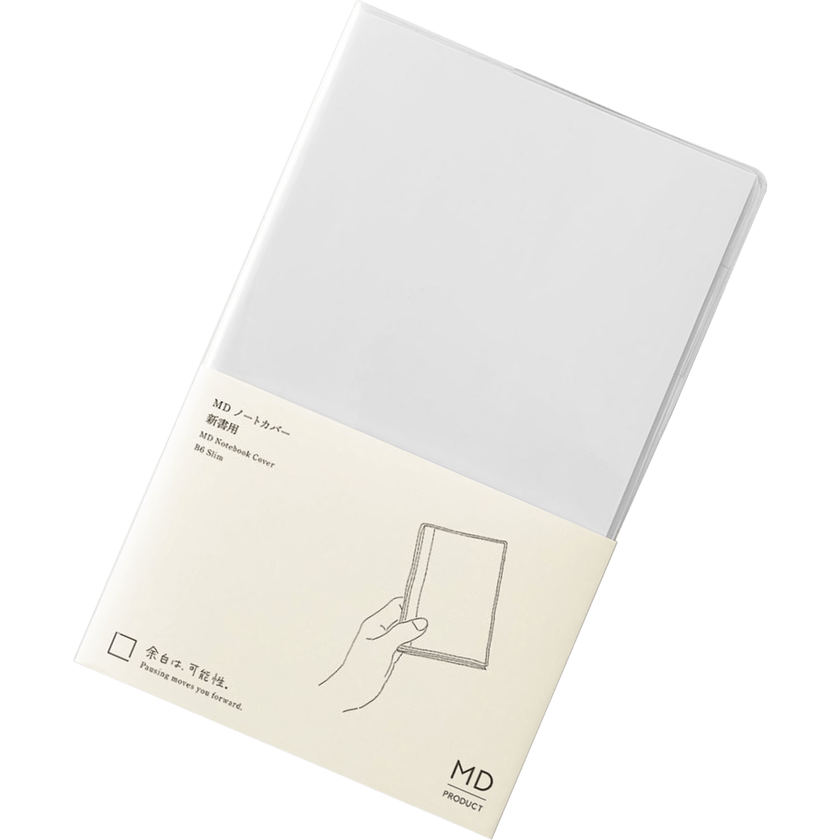 Midori MD Notebook Cover – Slim Clear – B6 - Pen Boutique Ltd