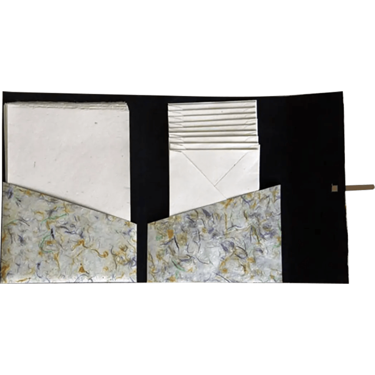 Monk Paper Lokta Stationery Writing Set - Hemp Fiber - Pen Boutique Ltd