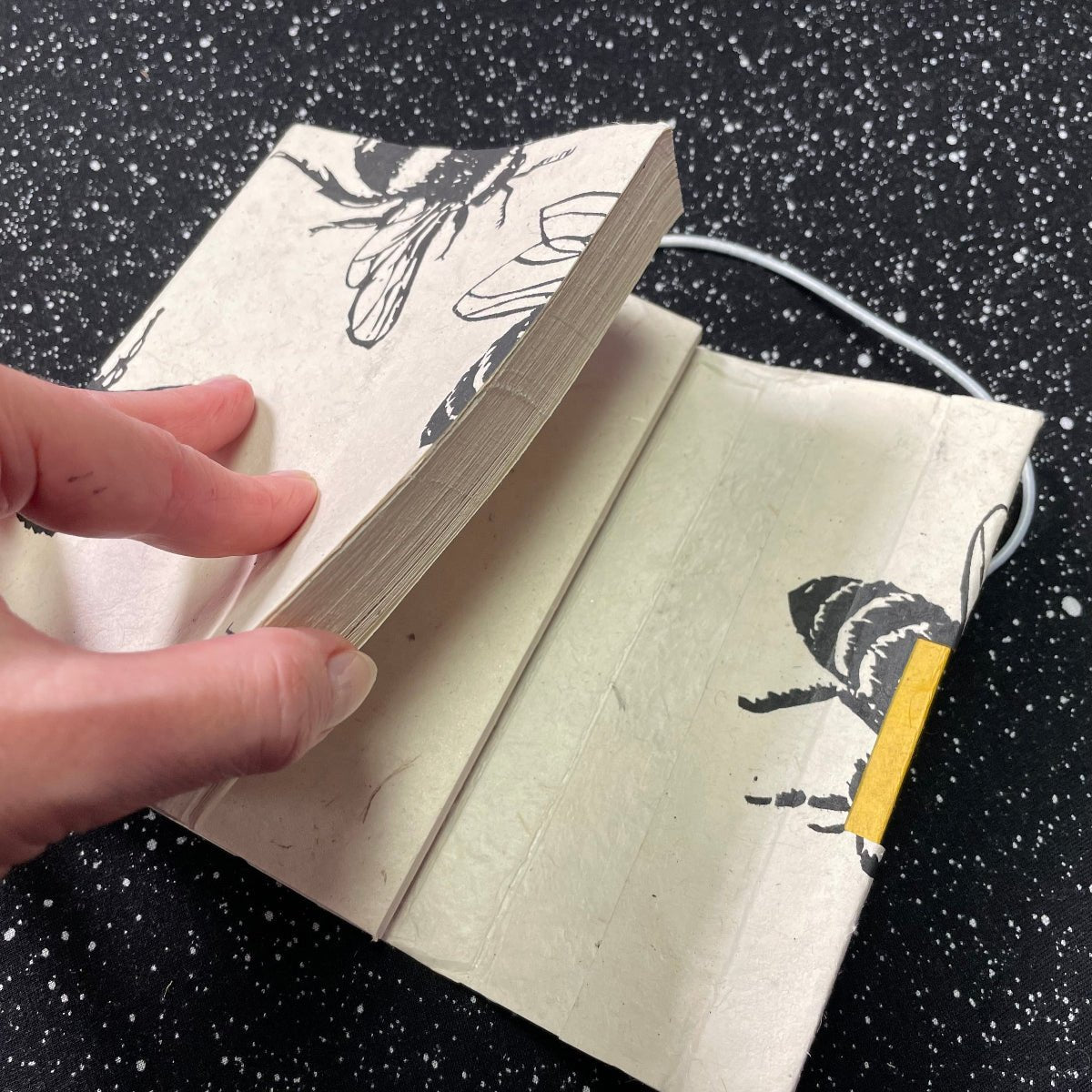 Monk Paper Lokta Trekker Journal - Bee - Pen Boutique Ltd
