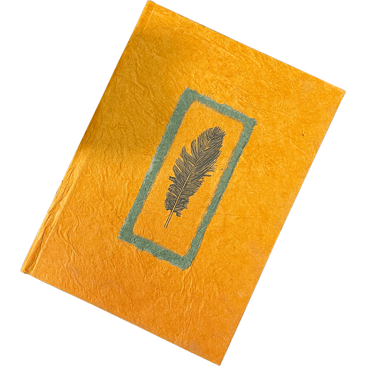 Monk Paper Hard Cover Journal - Saffron - Pen Boutique Ltd