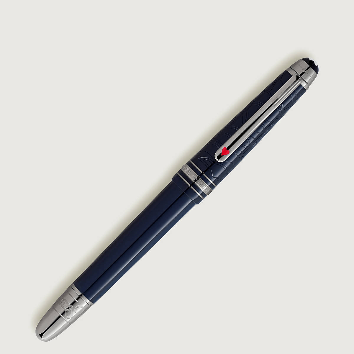 Montblanc 145 Meisterstuck Fountain Pen - Around the World In 80 Days - Dark Blue Resin (Classique) 2025 - Pen Boutique Ltd
