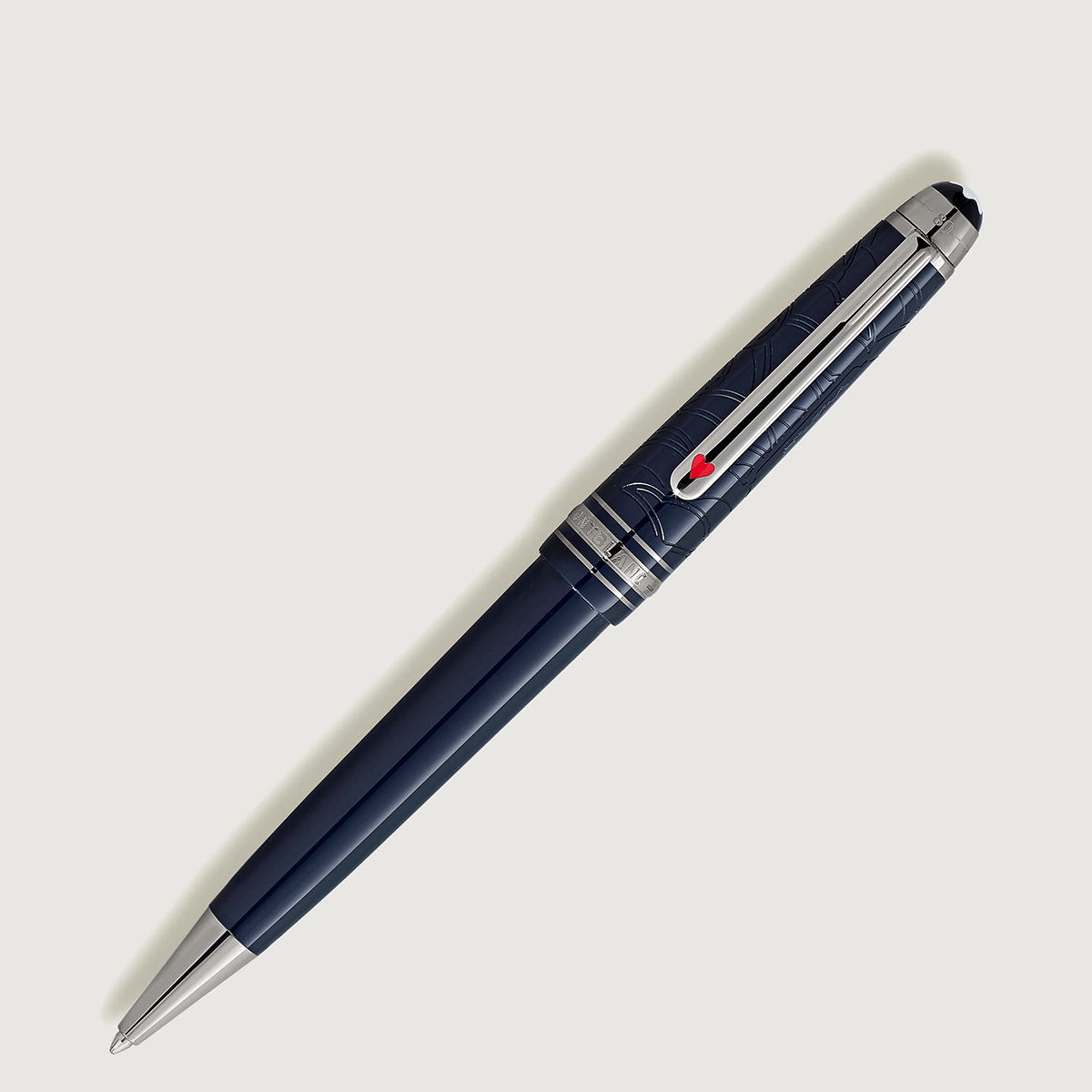 Montblanc 164 Meisterstuck Ballpoint Pen - Around The World In 80 Days - Dark Blue Resin (Classique) 2025 - Pen Boutique Ltd
