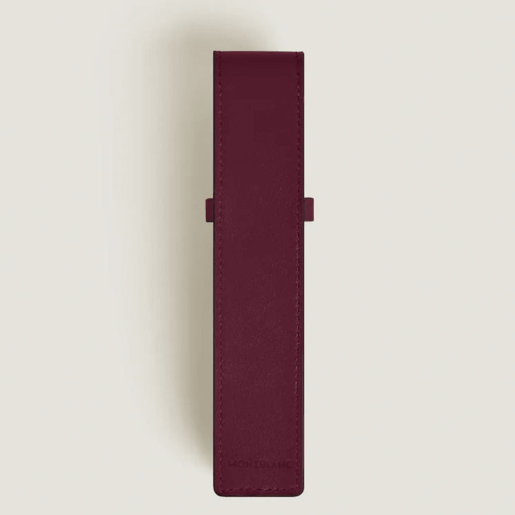 Montblanc Meisterstuck 1 Pen Pouch - Cassis - Pen Boutique Ltd