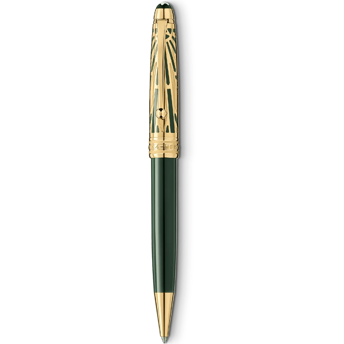 Montblanc Meisterstuck Ballpoint Pen - 164 The Origin Green - Doue - Pen Boutique Ltd