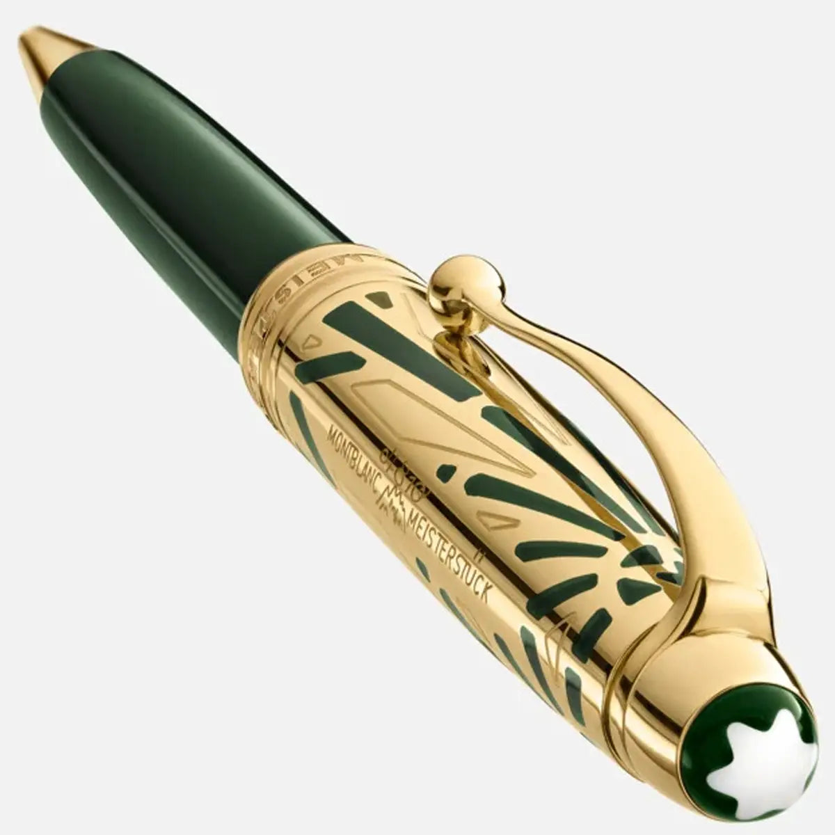 Montblanc Meisterstuck Ballpoint Pen - 164 The Origin Green - Doue - Pen Boutique Ltd