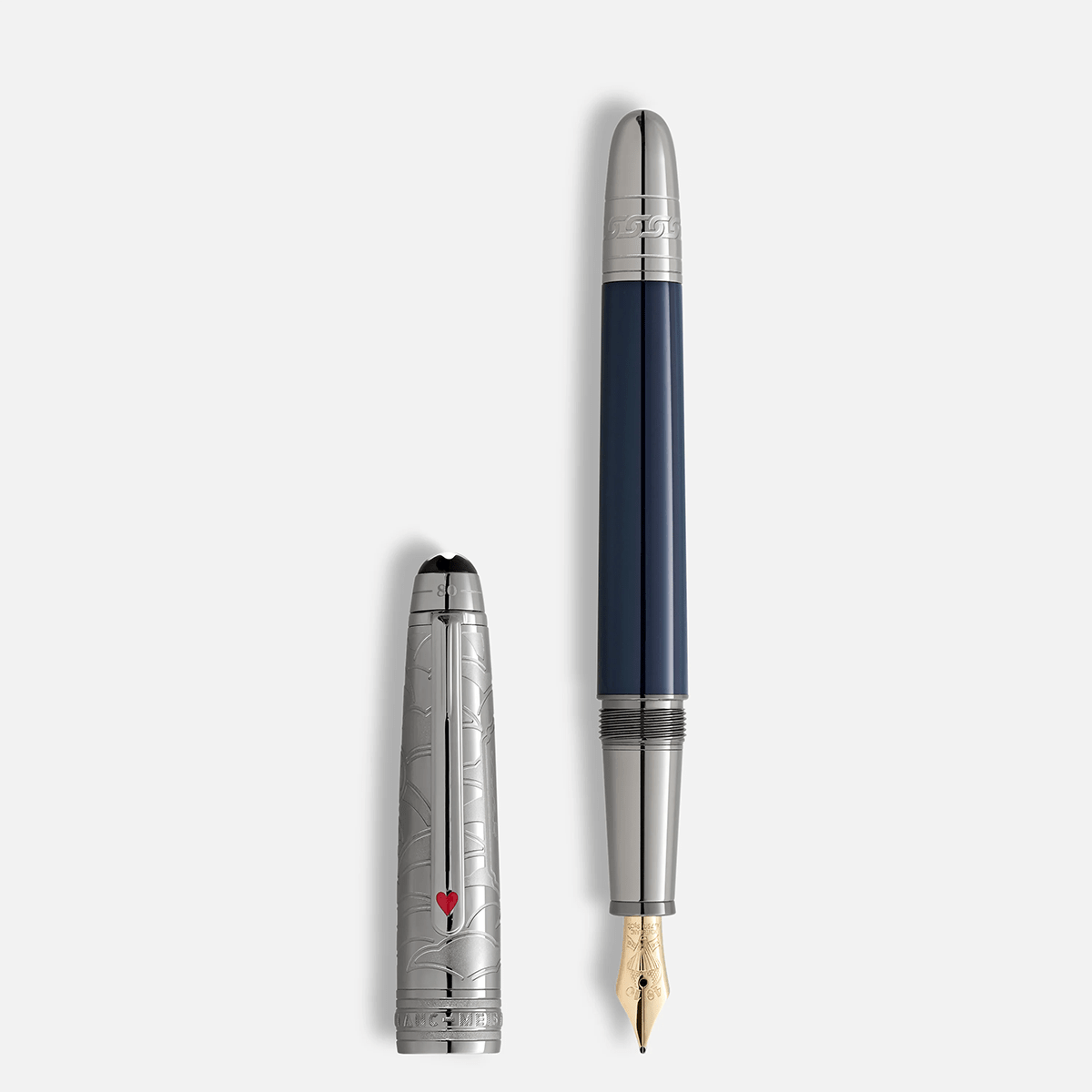 Montblanc Meisterstuck Fountain Pen - 145 Doue - Around The World In 80 Days - Dark Blue (Classique) 2025 - Pen Boutique Ltd