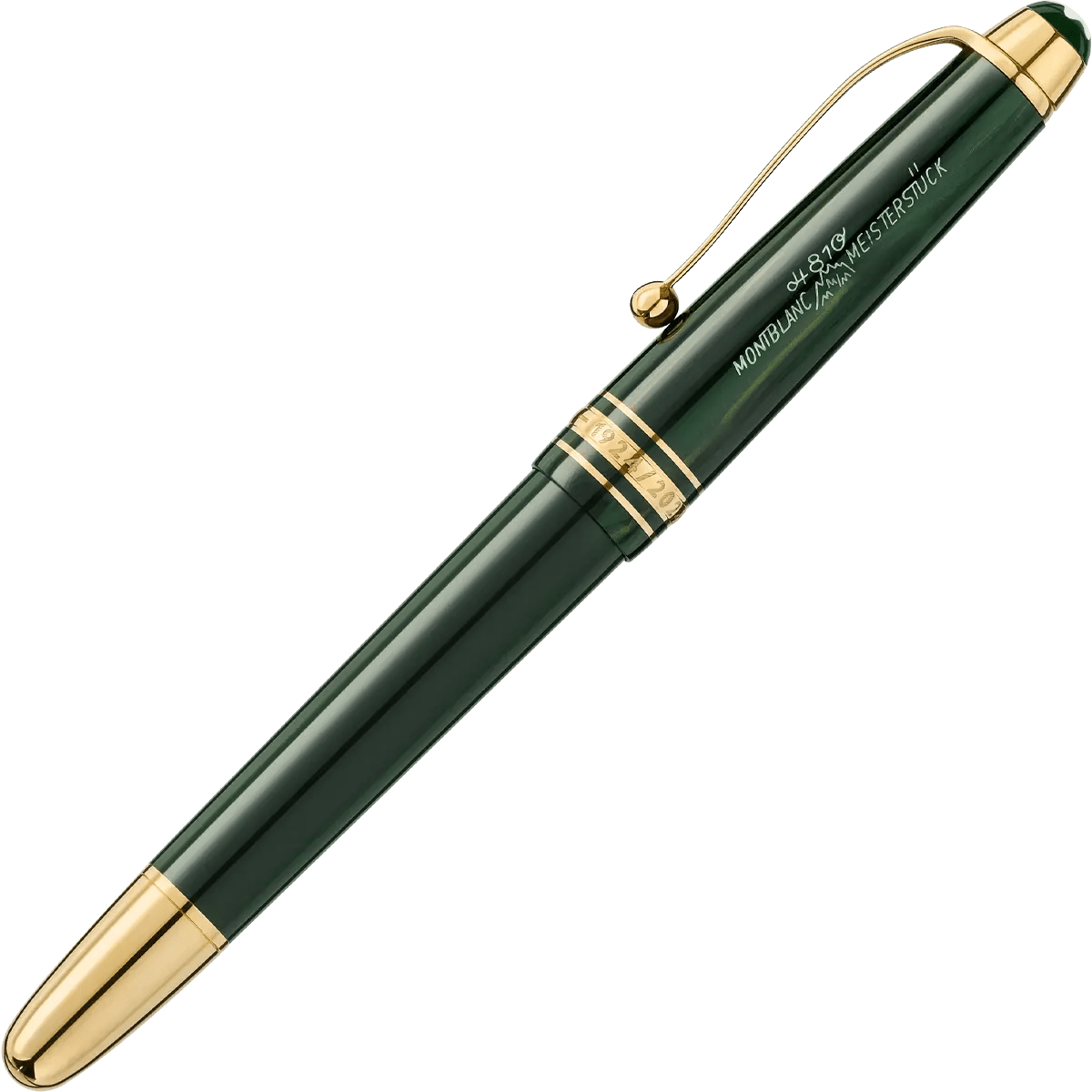 Montblanc Meisterstuck Fountain Pen - 145 The Origin Green - Pen Boutique Ltd