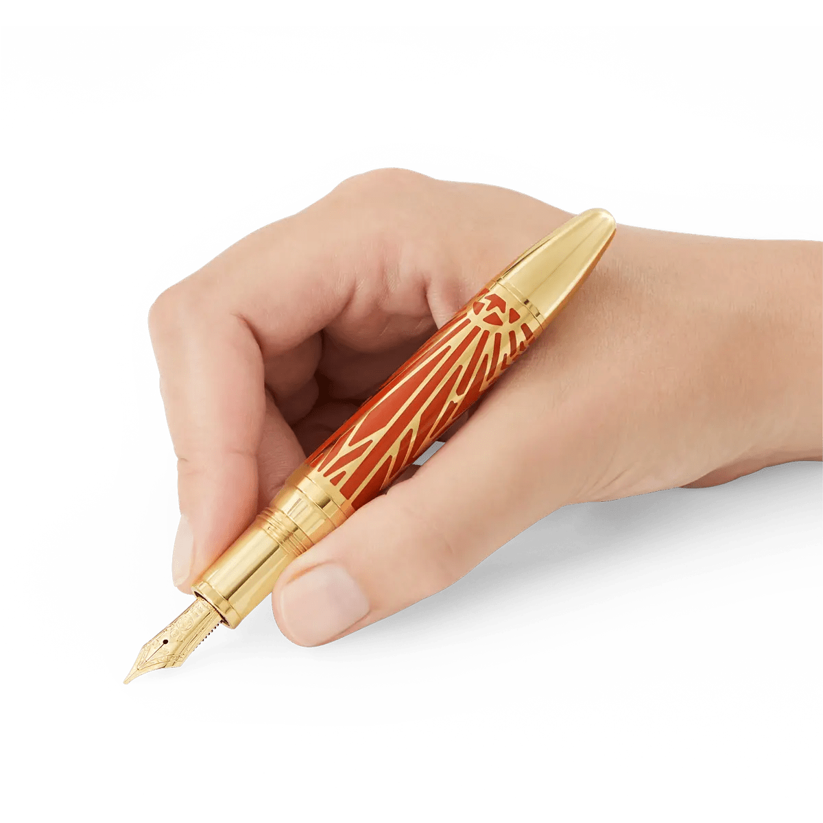 Montblanc Meisterstuck Fountain Pen - 146 The Origin Solitaire Coral - Pen Boutique Ltd