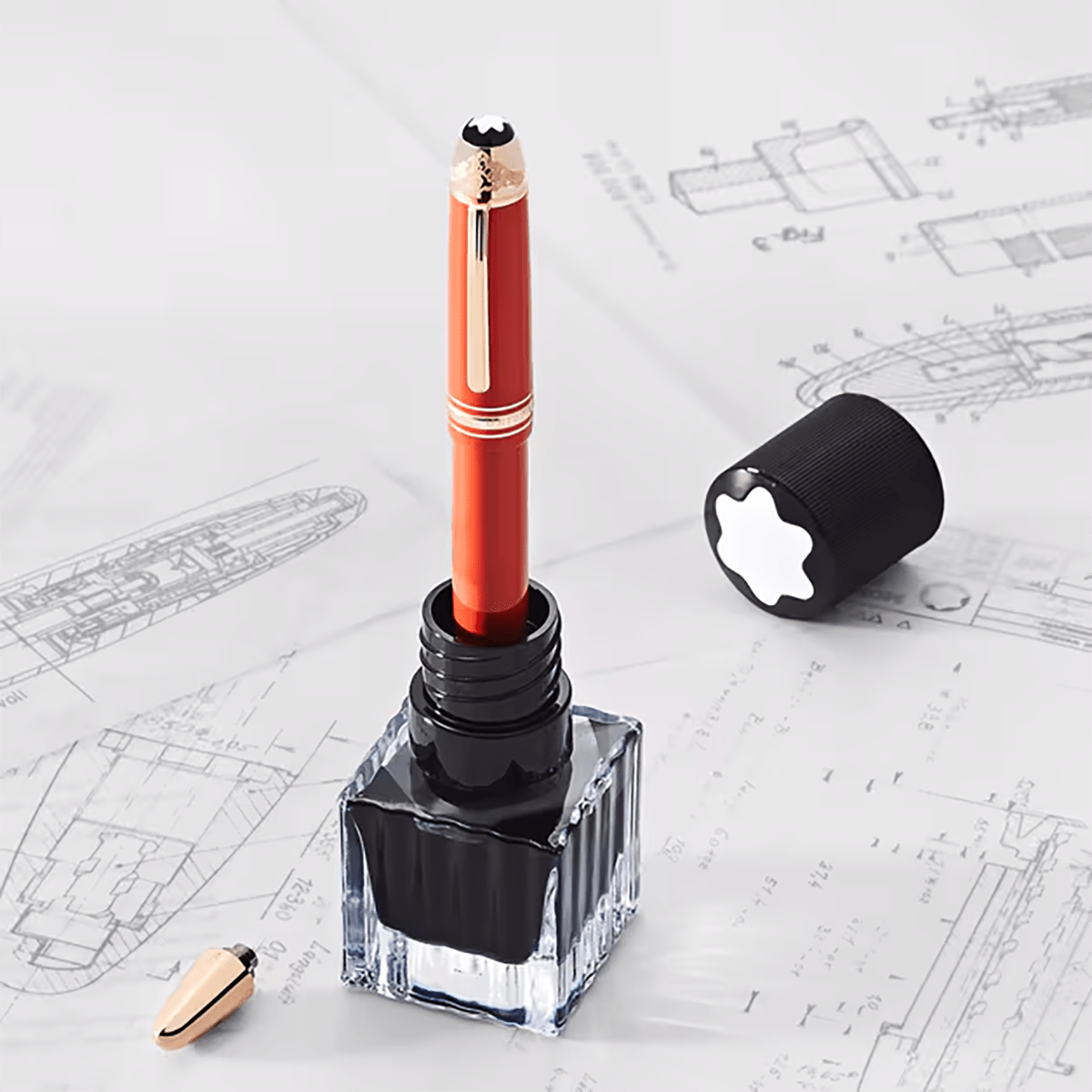 Montblanc Meisterstuck Fountain Pen - Traveller (Limited Edition 1924) - Pen Boutique Ltd