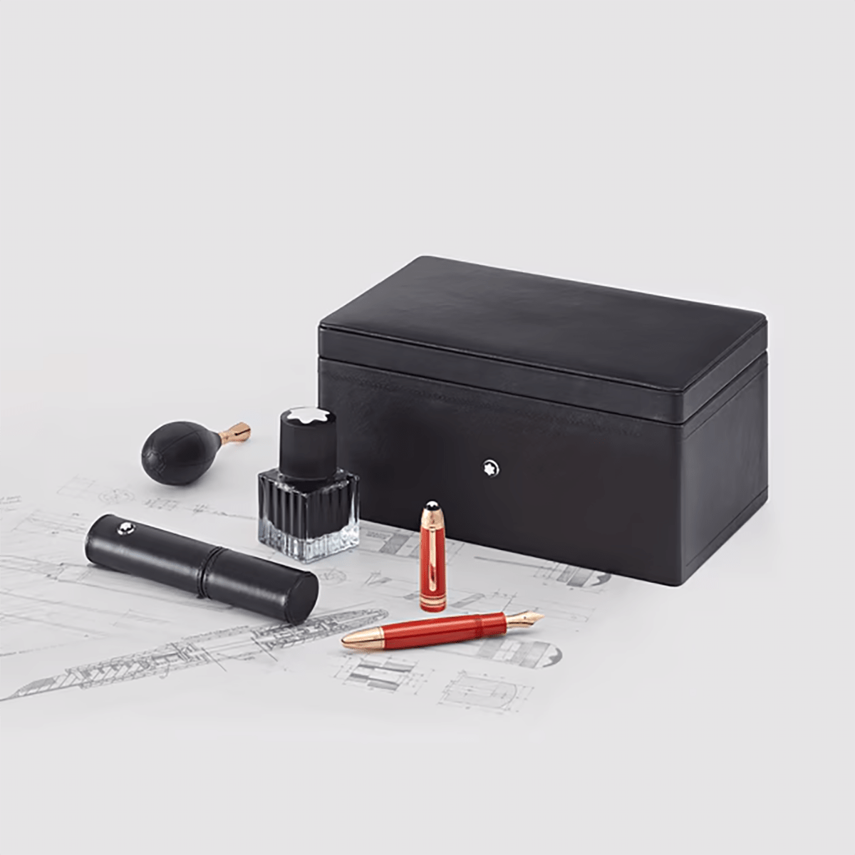 Montblanc Meisterstuck Fountain Pen - Traveller (Limited Edition 1924) - Pen Boutique Ltd