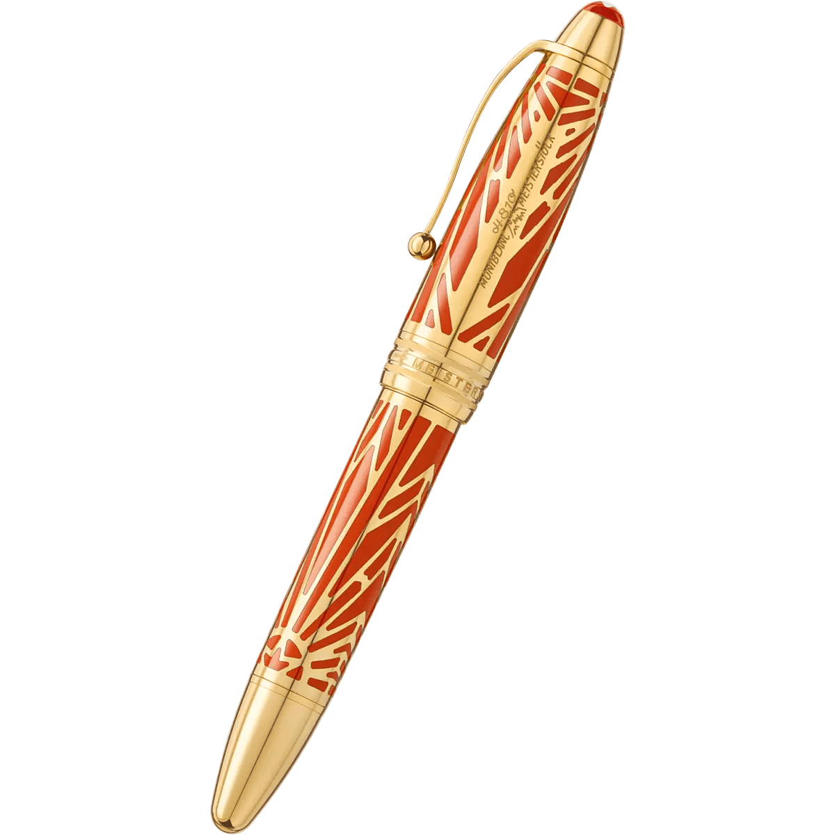Montblanc Meisterstuck Rollerball Pen - 162 The Origin Solitaire Coral - Pen Boutique Ltd