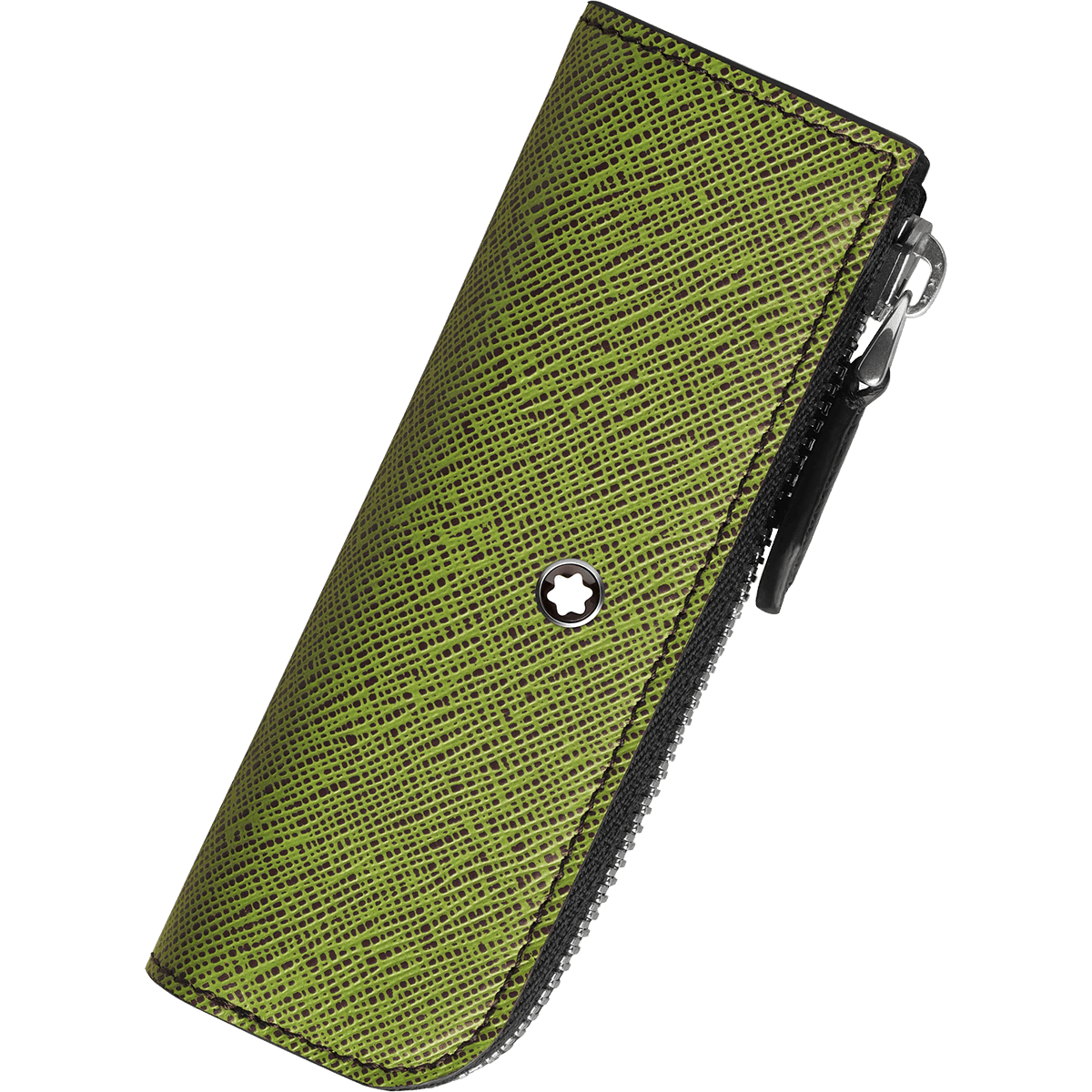 Montblanc Sartorial 1 Pen Pouch - Zipper Closure - Heritage Rouge Et Noir Baby - Pen Boutique Ltd