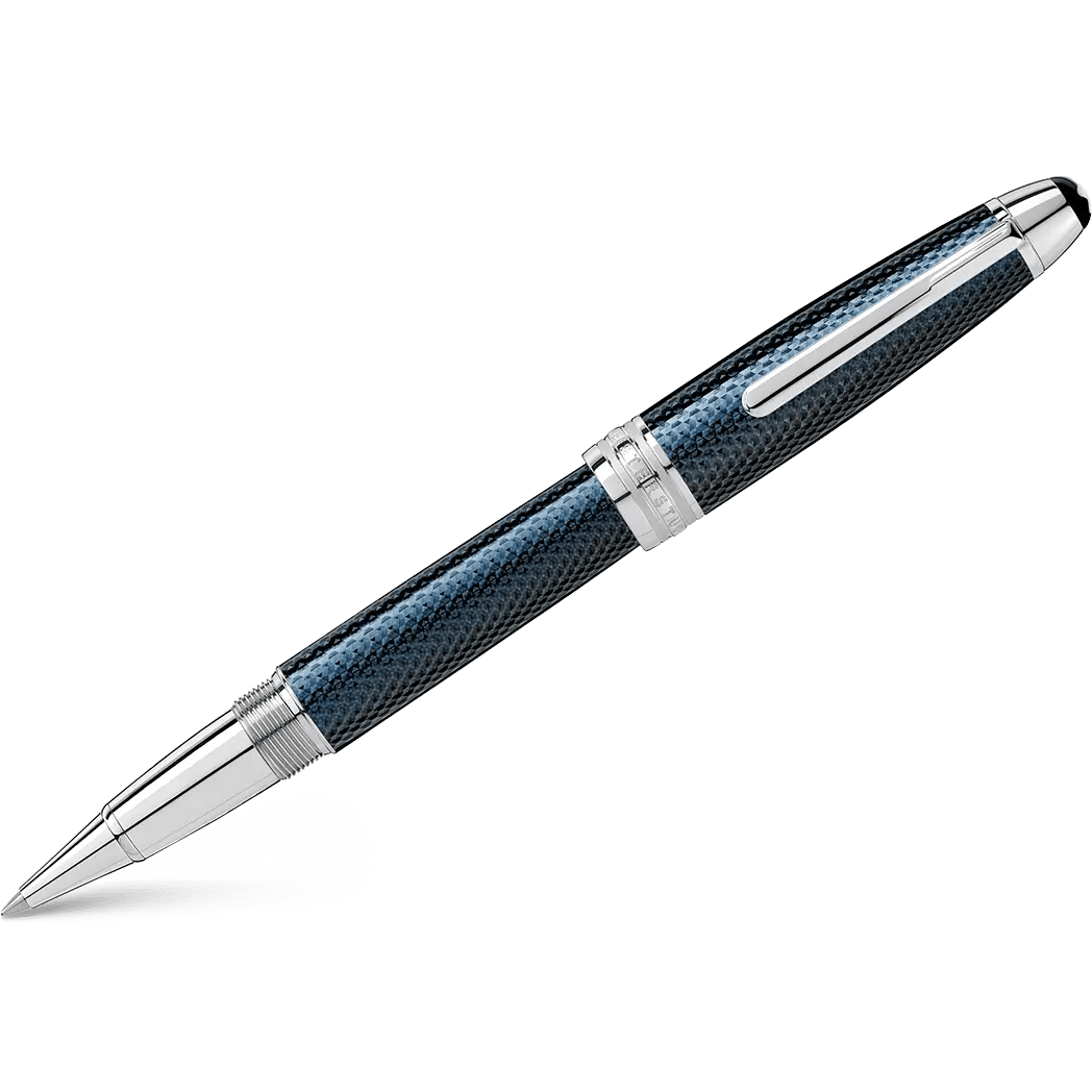 Montblanc Meisterstuck Solitaire Rollerball Pen - Blue Hour - Legrand - Pen Boutique Ltd