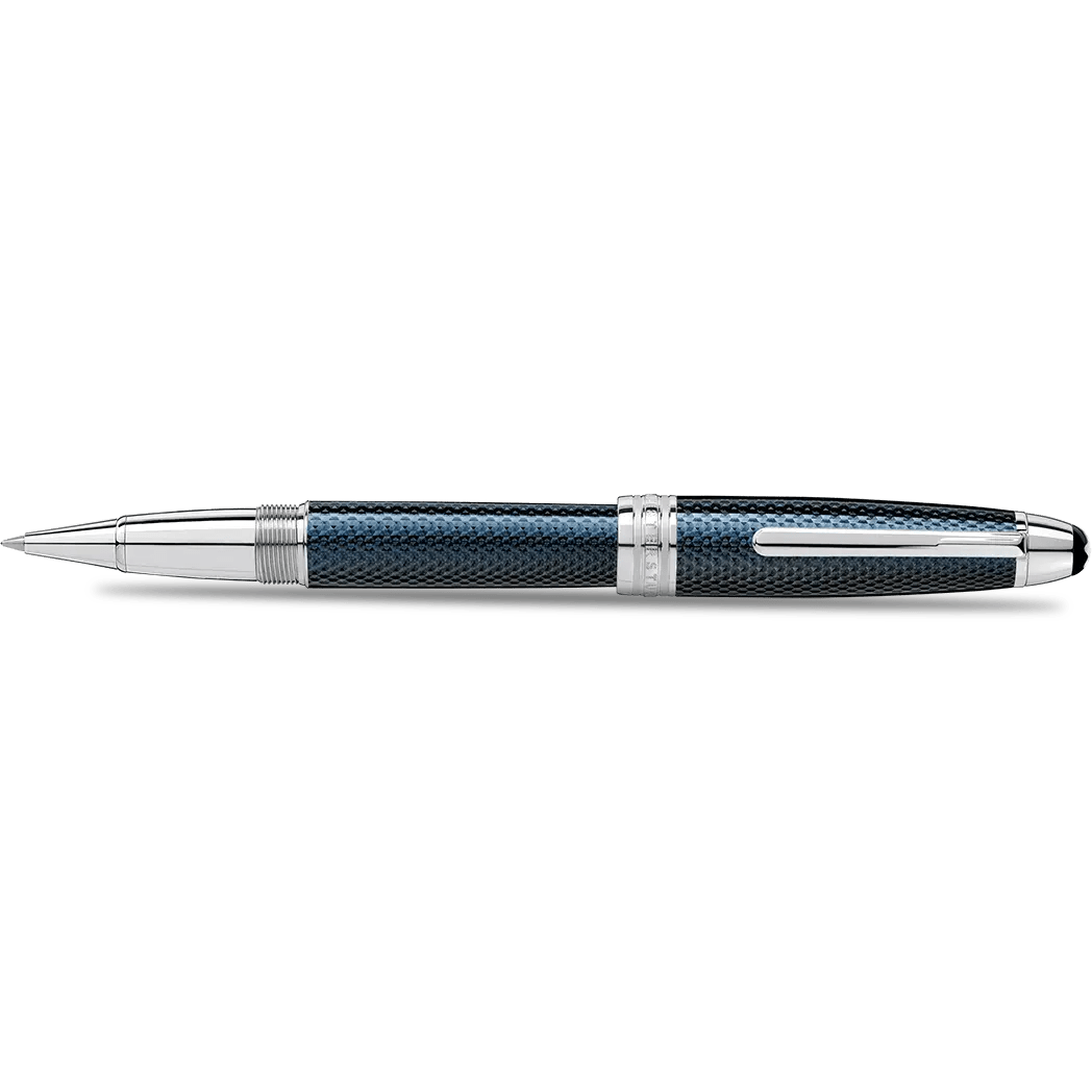 Montblanc Meisterstuck Solitaire Rollerball Pen - Blue Hour - Legrand - Pen Boutique Ltd
